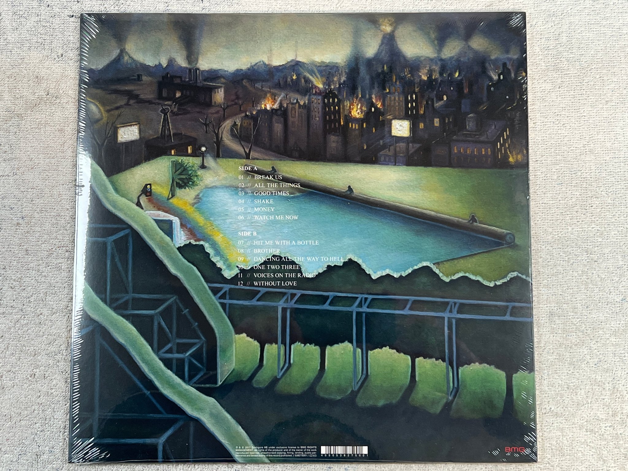 Omslagsbild för skivan MANDO DIAO Good Times LP  + CD 2017 BMG 538275001 sealed