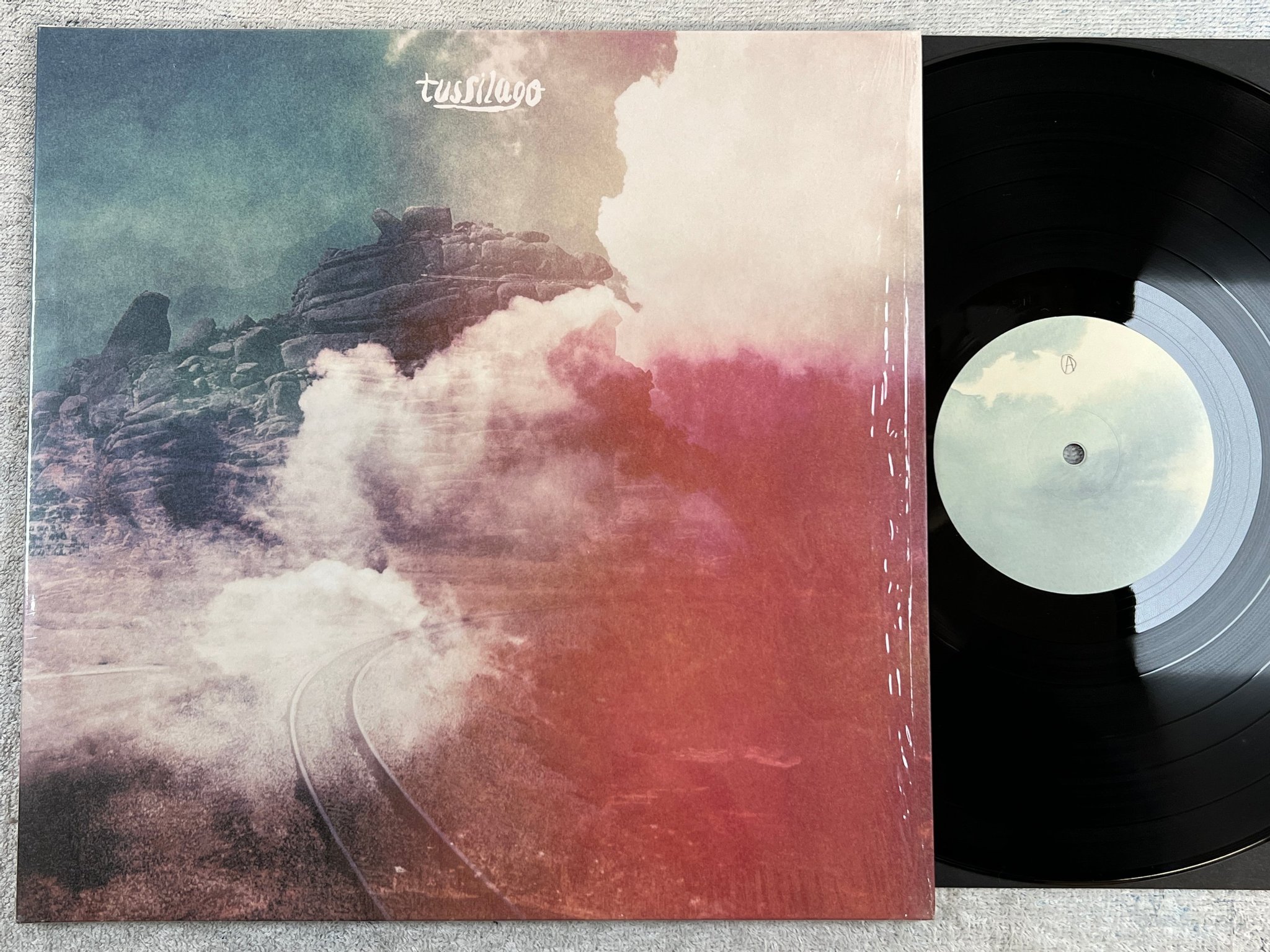 Omslagsbild för skivan TUSSILAGO holy train LP 2015 Swe INGRID NGRD061