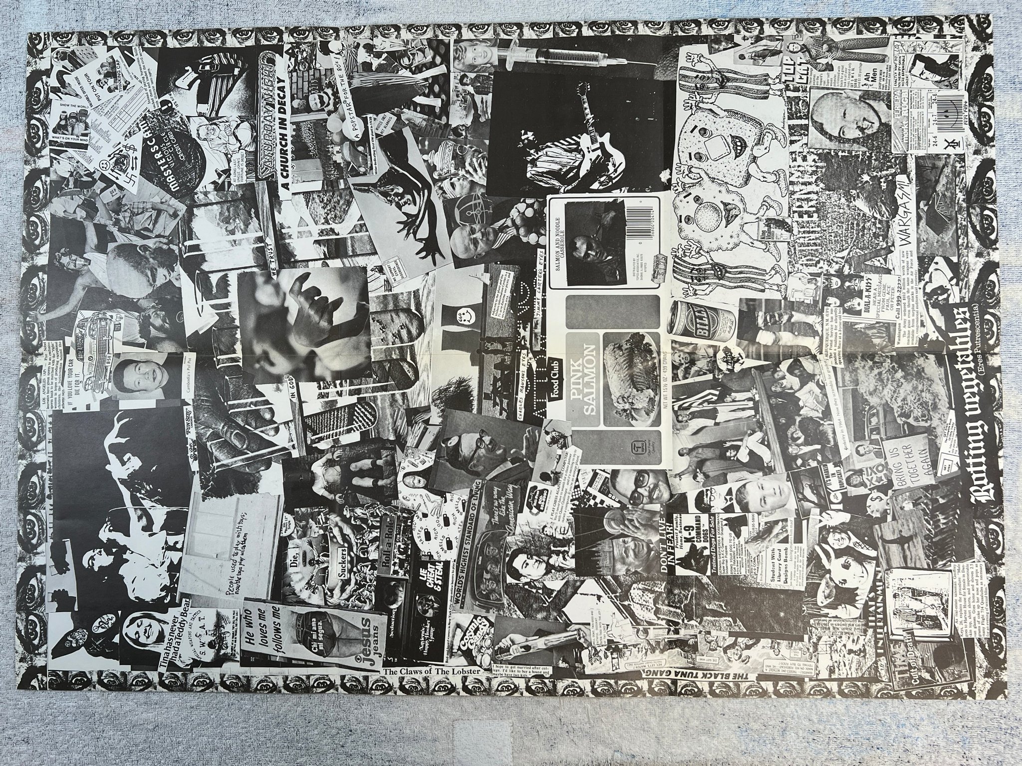 Omslagsbild för skivan DEAD KENNEDYS fresh fruit for rotting vegetables LP -80 UK CHERRY RED ** RARE **