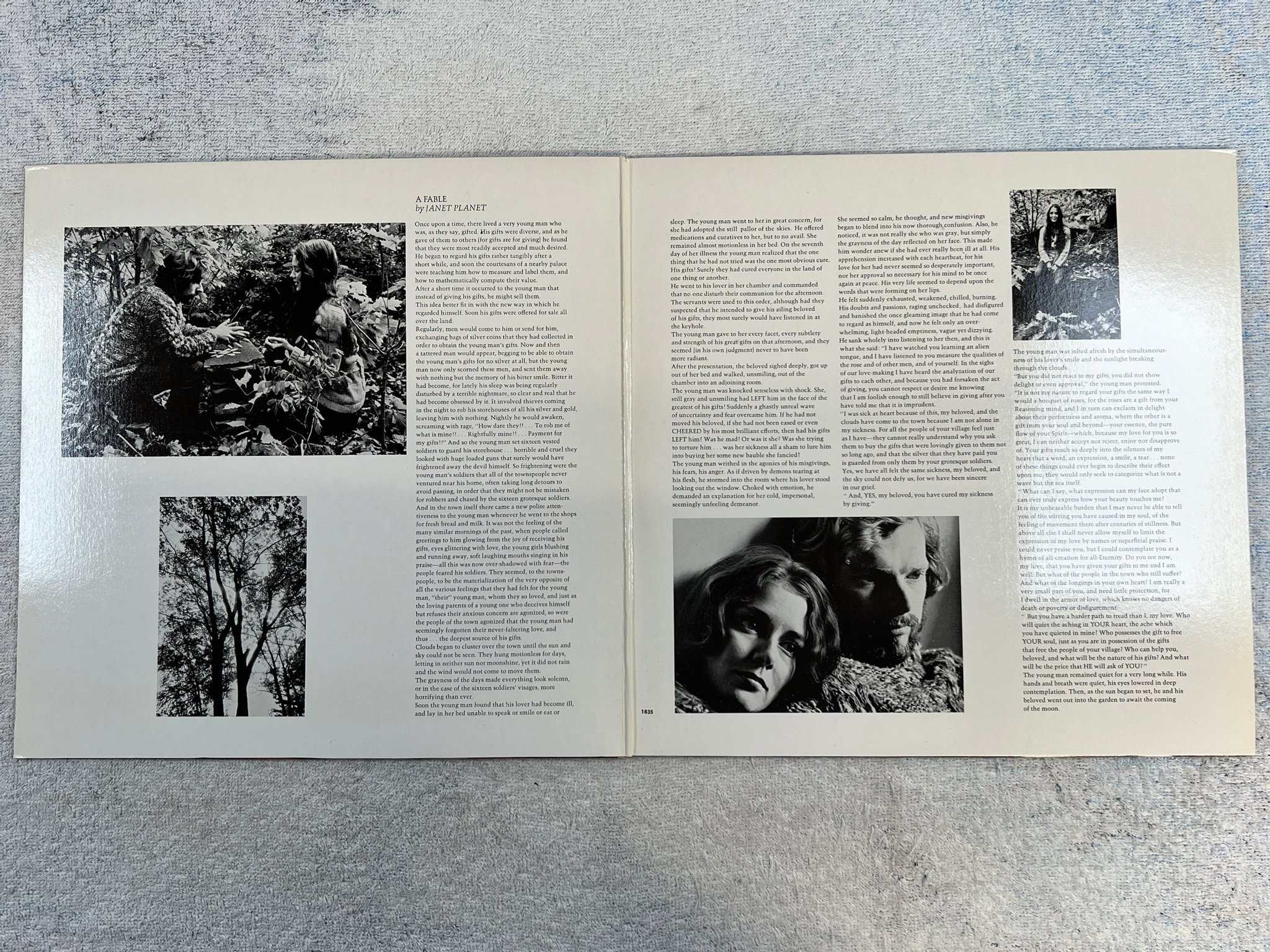 Omslagsbild för skivan VAN MORRISON moondance LP Can WARNER WS 1835