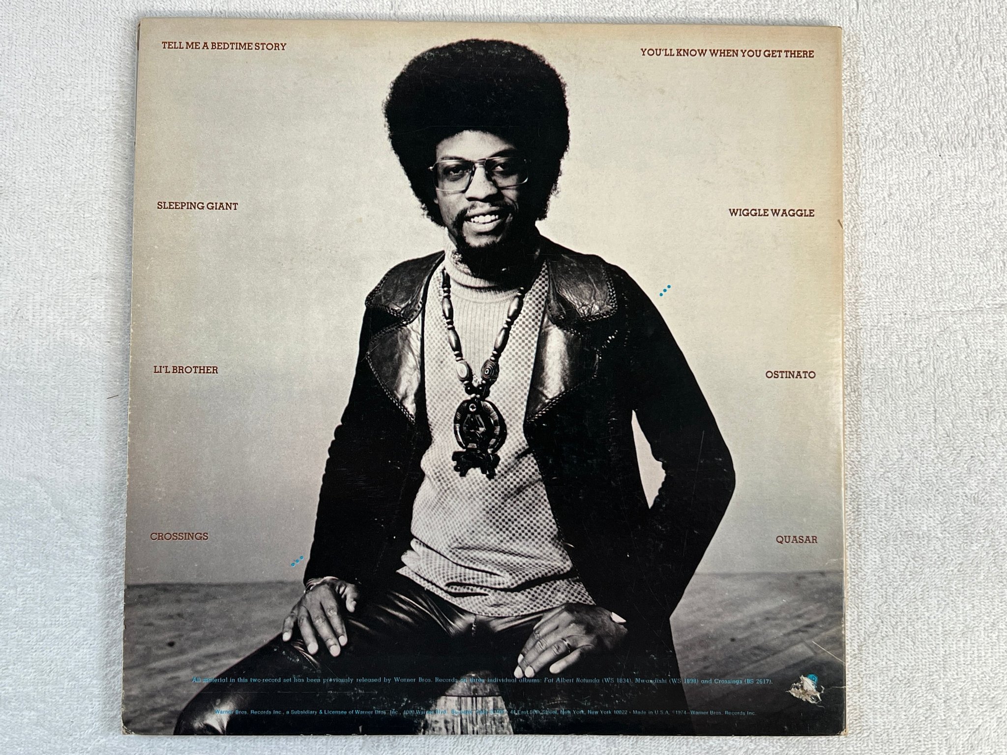 Omslagsbild för skivan HERBIE HANCOCK treasure chest 2xLP -74 US WARNER BROS 2WS 2807