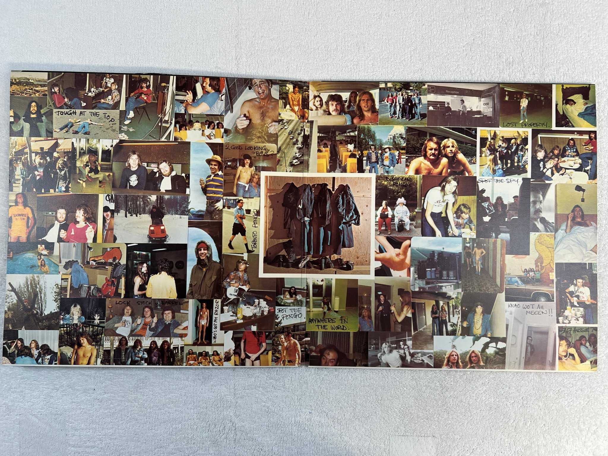 Omslagsbild för skivan STATUS QUO on the level LP -74 ncb VERTIGO 9102 002