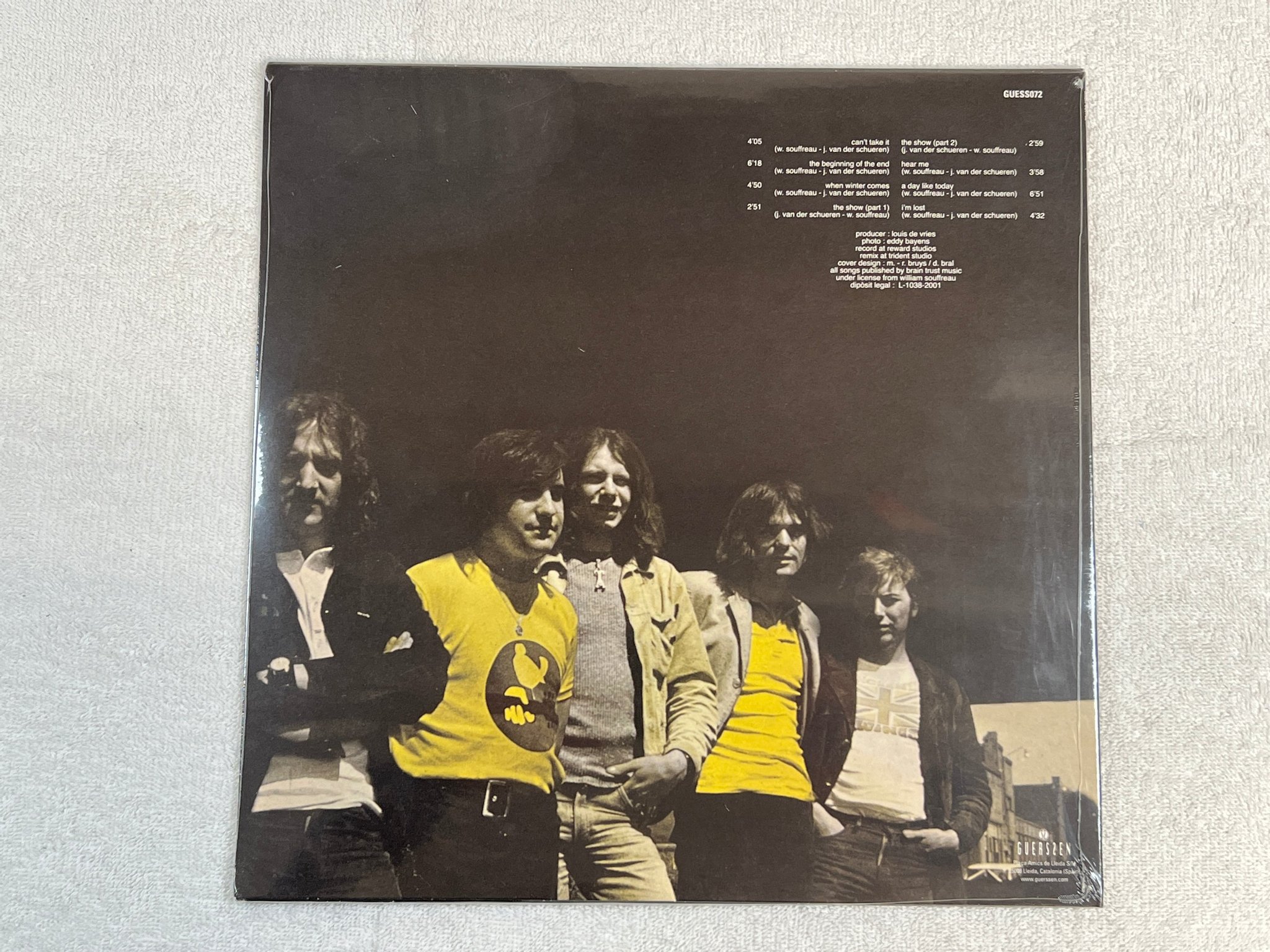 Omslagsbild för skivan IRISH COFFEE s/t LP re Spain 2010 GUERSSEN GUESS072 still sealed PROG ROCK
