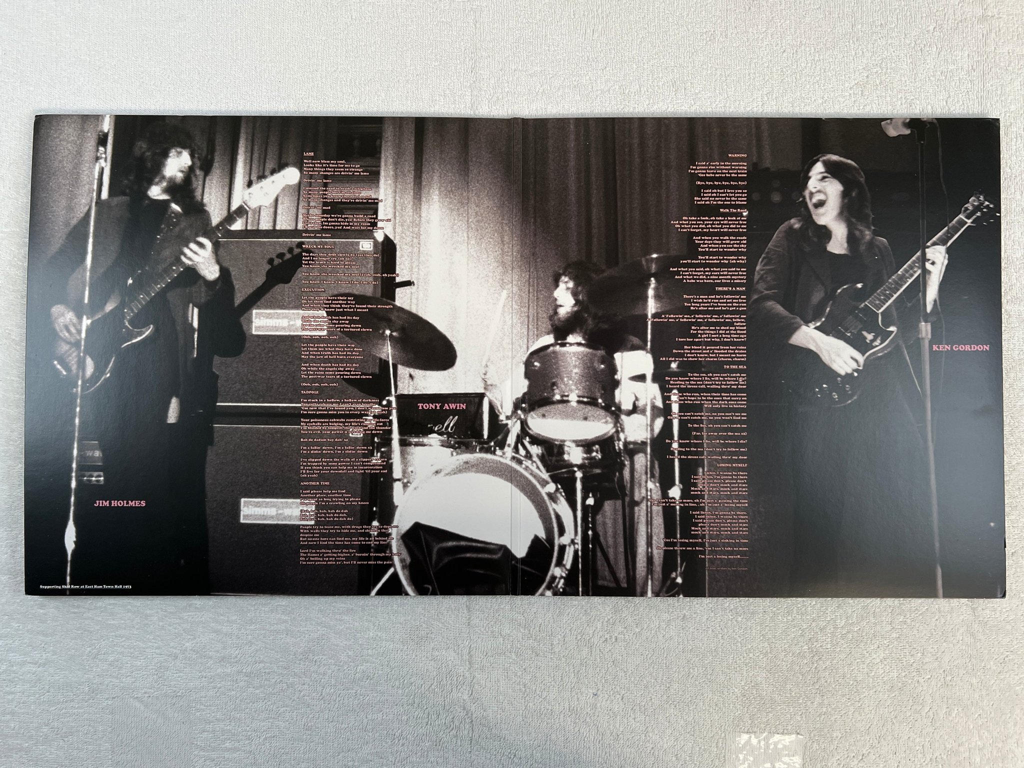 Omslagsbild för skivan INCREDIBLE HOG vol 1 - 4 LP + 10" 2011 UK RISE ABOVE RELICS hard rock