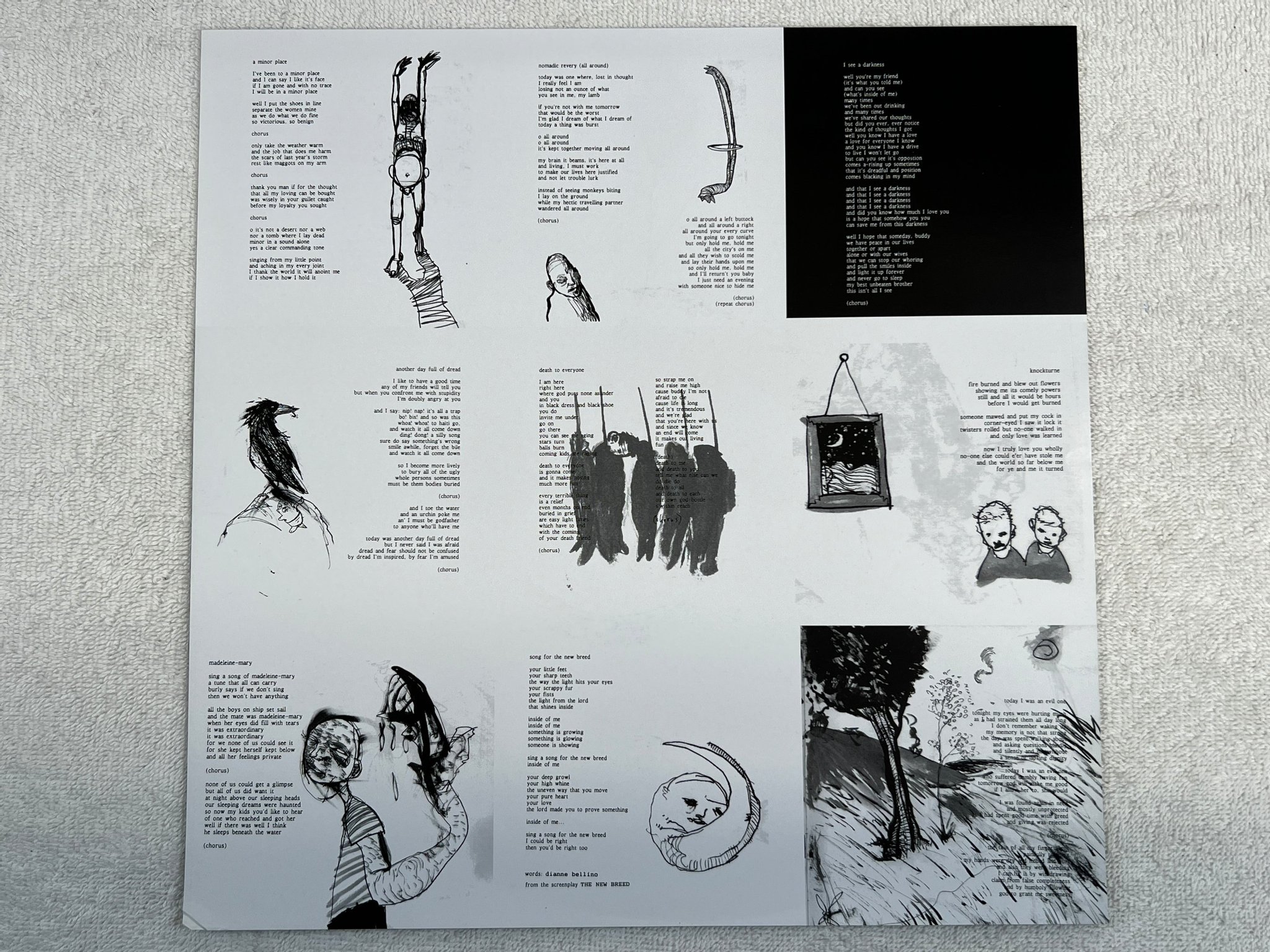 Omslagsbild för skivan BONNIE PRINCE BILLY I see a darkness LP -99 US PALACE PR 22