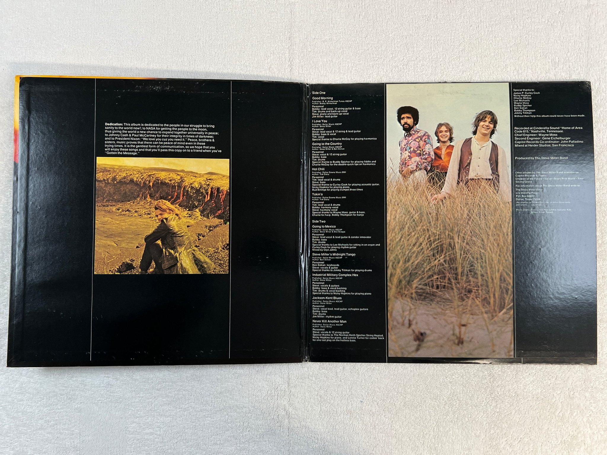 Omslagsbild för skivan STEVE MILLER BAND number 5 LP US CAPITOL SKAO-436