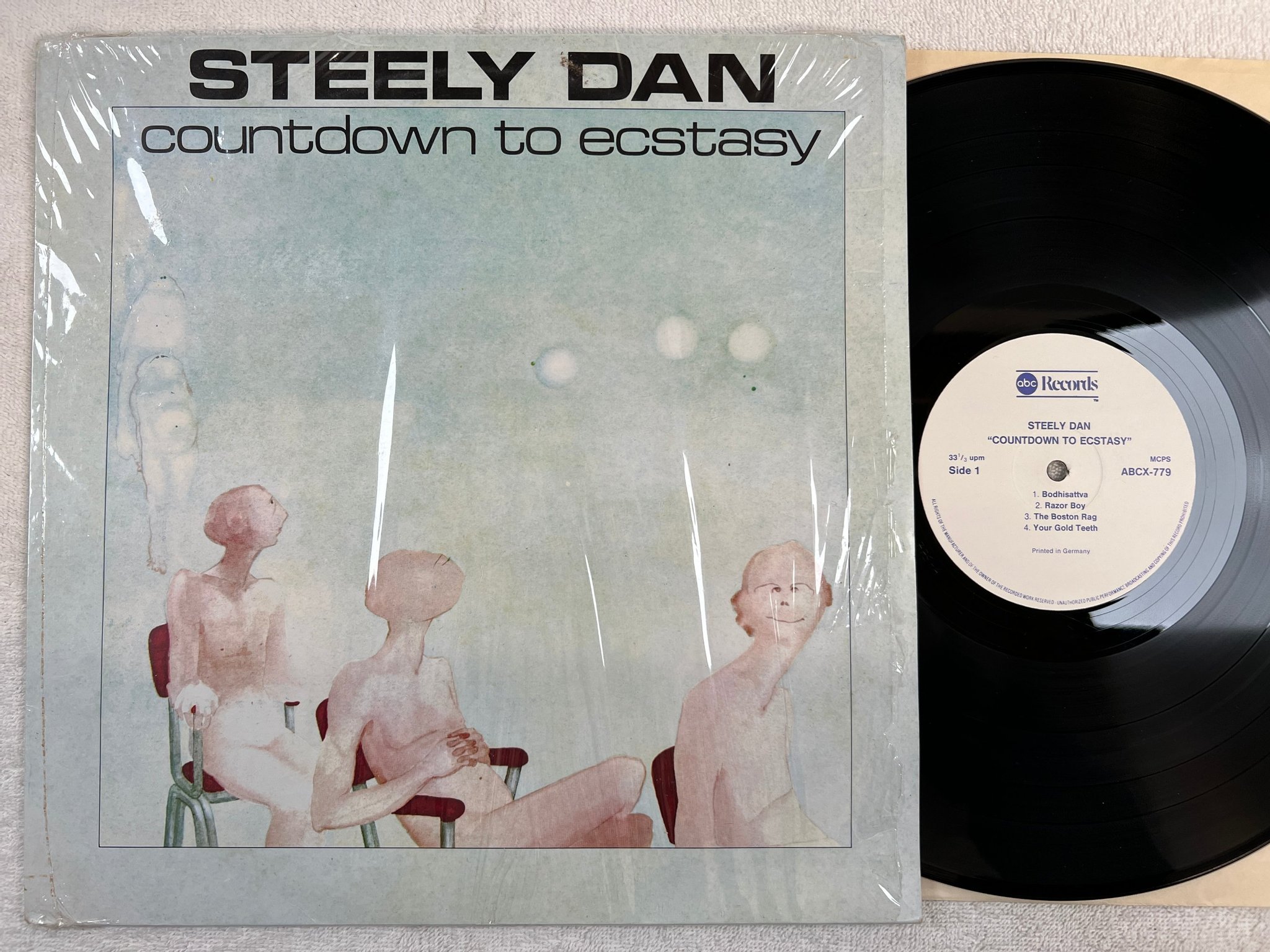 Omslagsbild för skivan STEELY DAN countdown to ecstasy LP -73 ABC ABCX-779