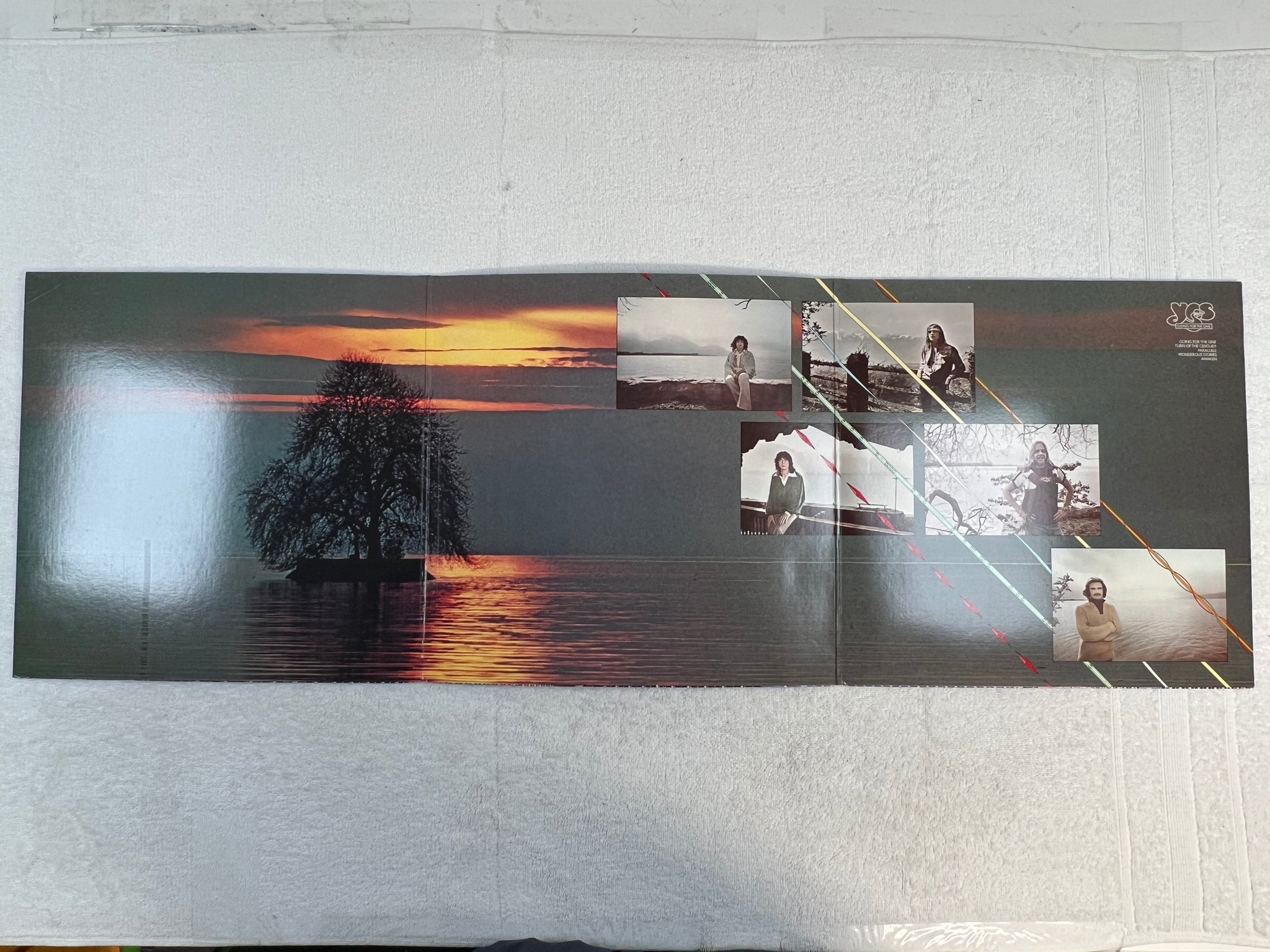 Omslagsbild för skivan YES going for the one LP -77 US ATLANTIC SD 19106