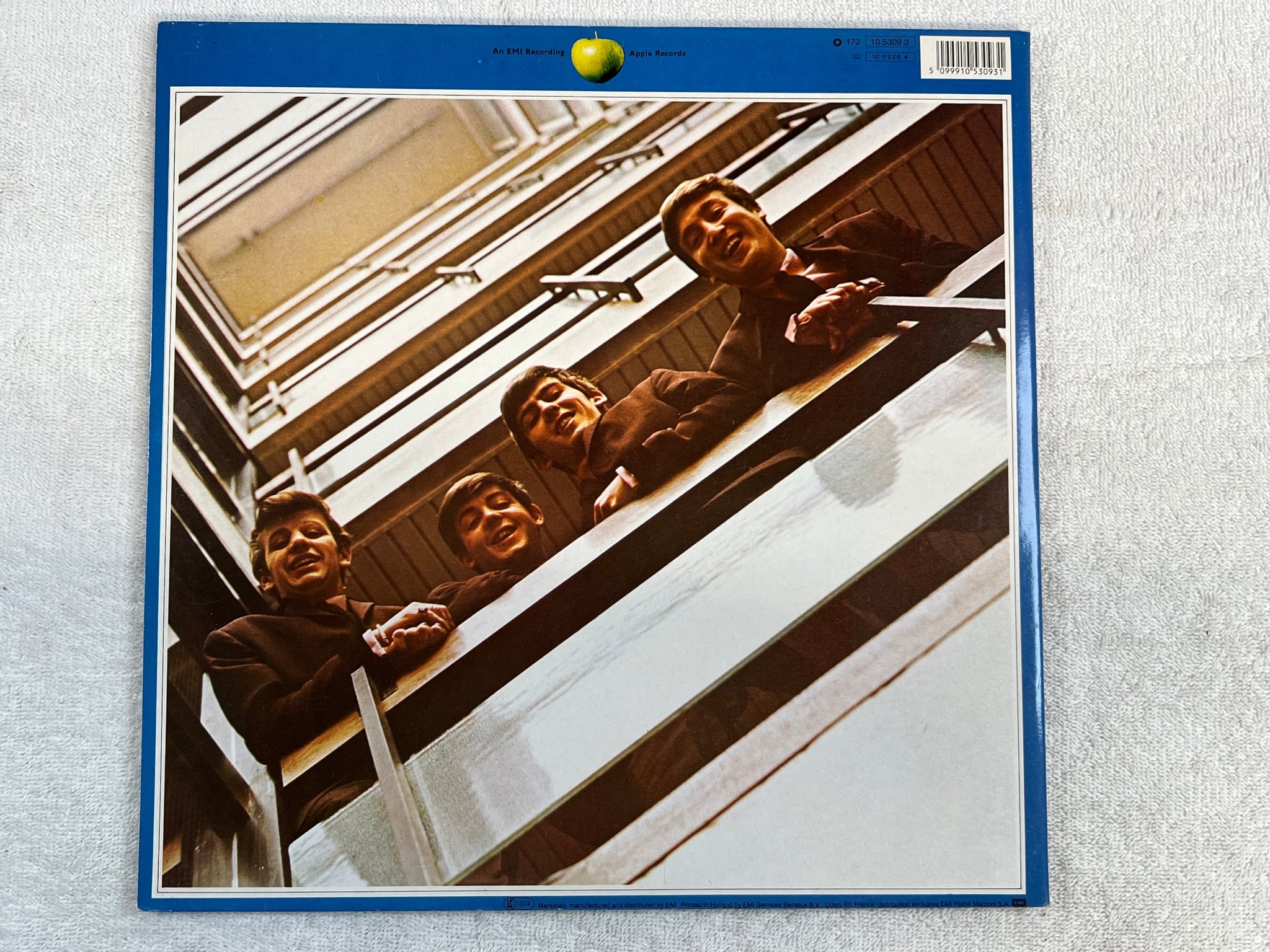 Omslagsbild för skivan THE BEATLES 1967 - 1970 2xLP re Ger APPLE 1C 172-1053101