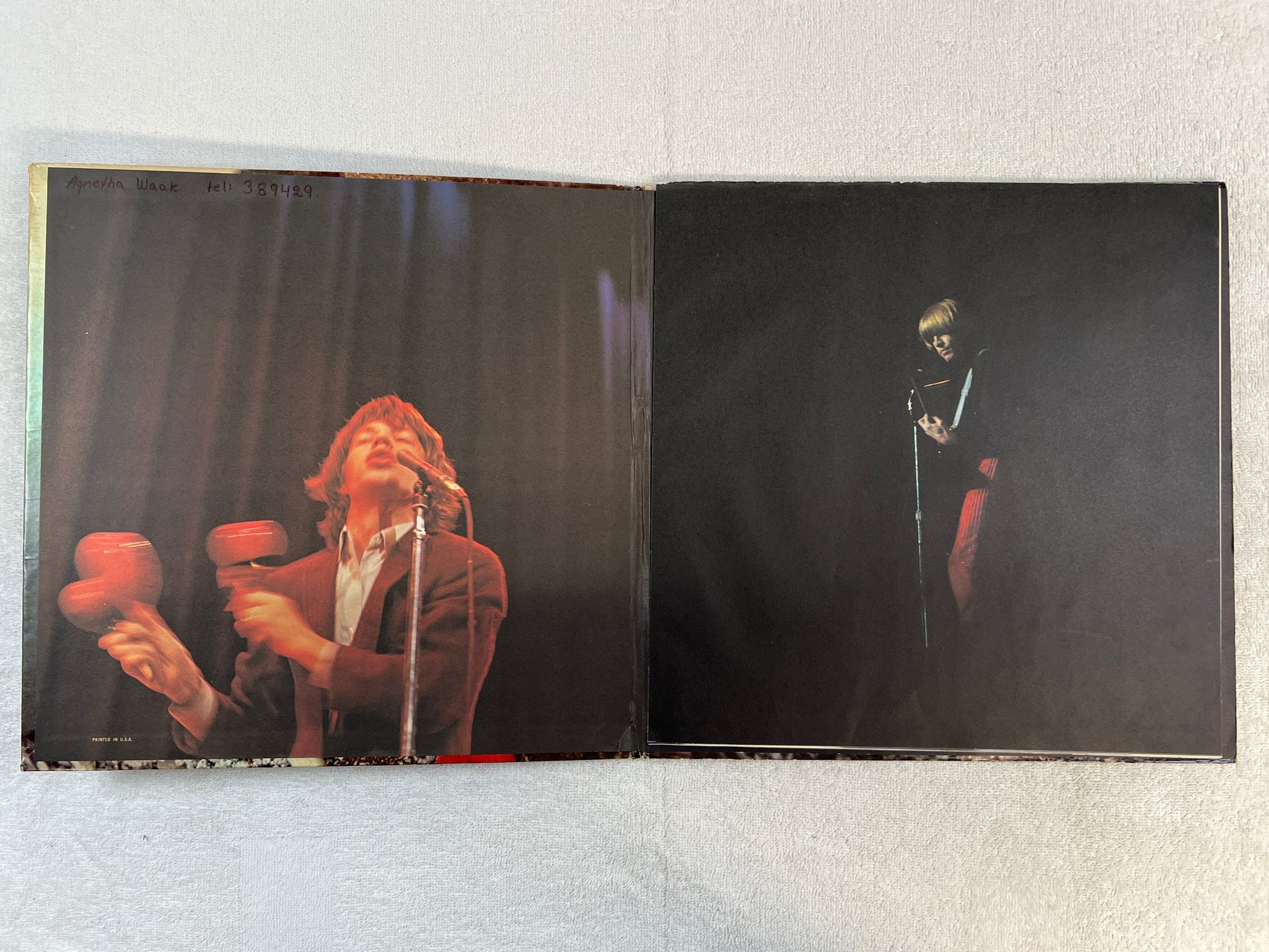 Omslagsbild för skivan THE ROLLING STONES big hits LP US LONDON NP-1 