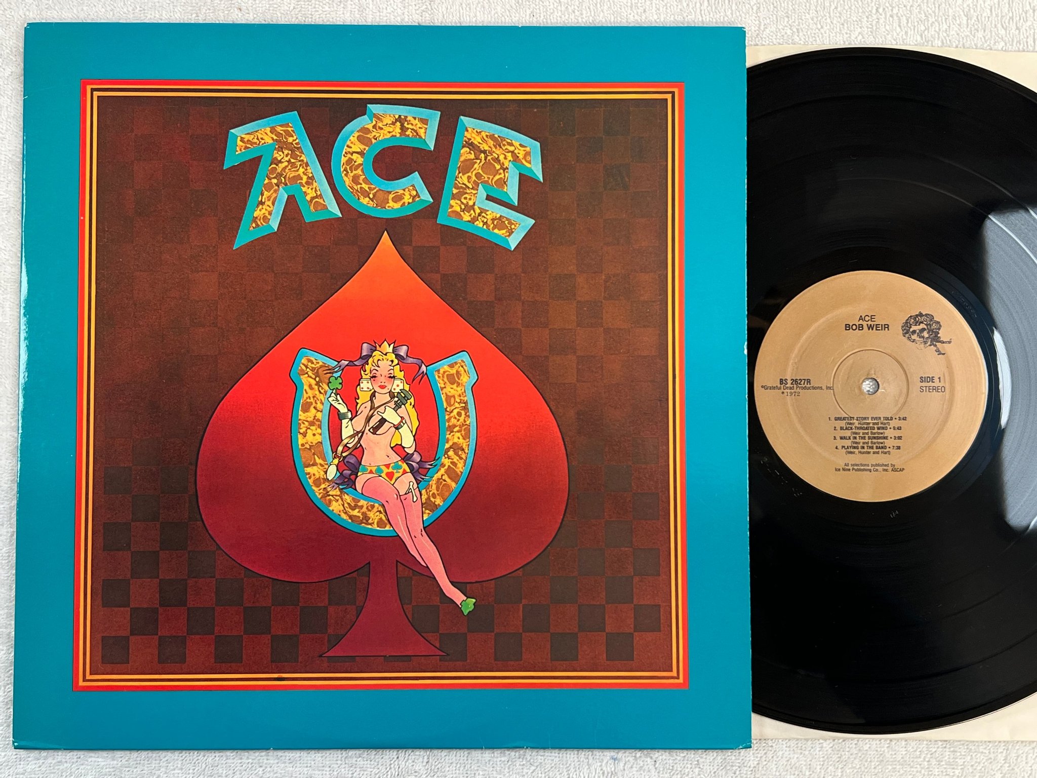 Omslagsbild för skivan BOB WEIR ace LP re US BS 2627R