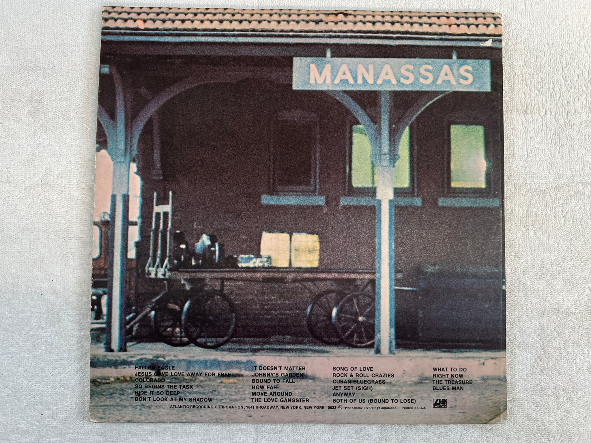 Omslagsbild för skivan STEPHEN STILLS MANASSAS rock & roll is here to stay 2xLP -72 US ATLANTIC SD 2-90