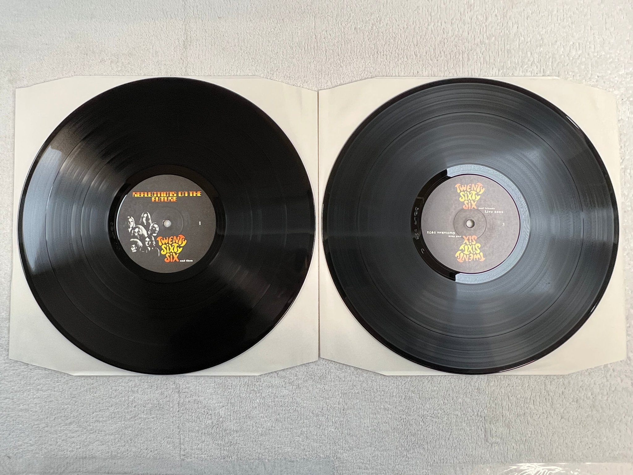 Omslagsbild för skivan TWENTY SIXTY SIX AND THEN Reflections On The Future 2xLP -72/2008 SECOND BATTLE 
