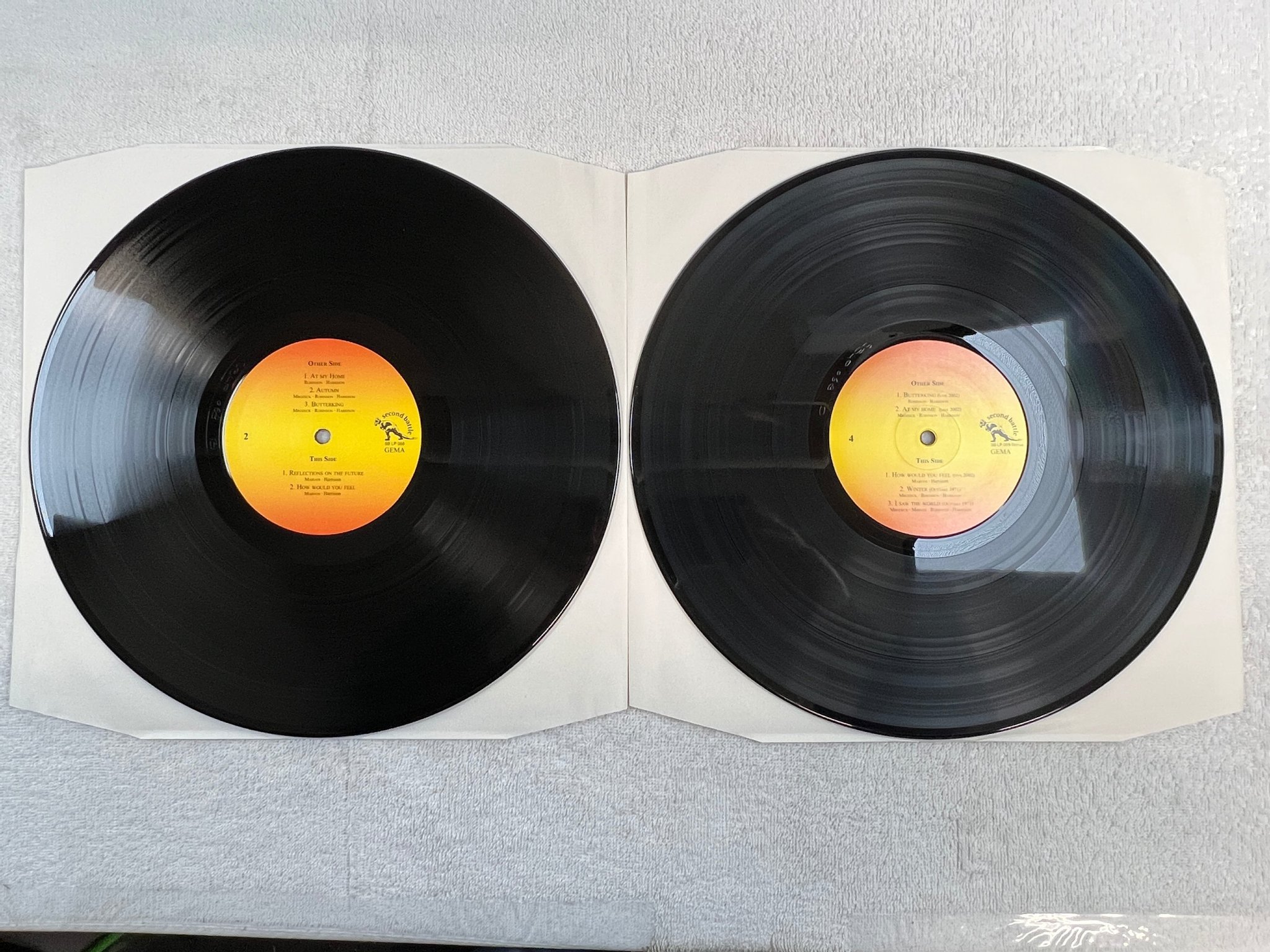 Omslagsbild för skivan TWENTY SIXTY SIX AND THEN Reflections On The Future 2xLP -72/2008 SECOND BATTLE 