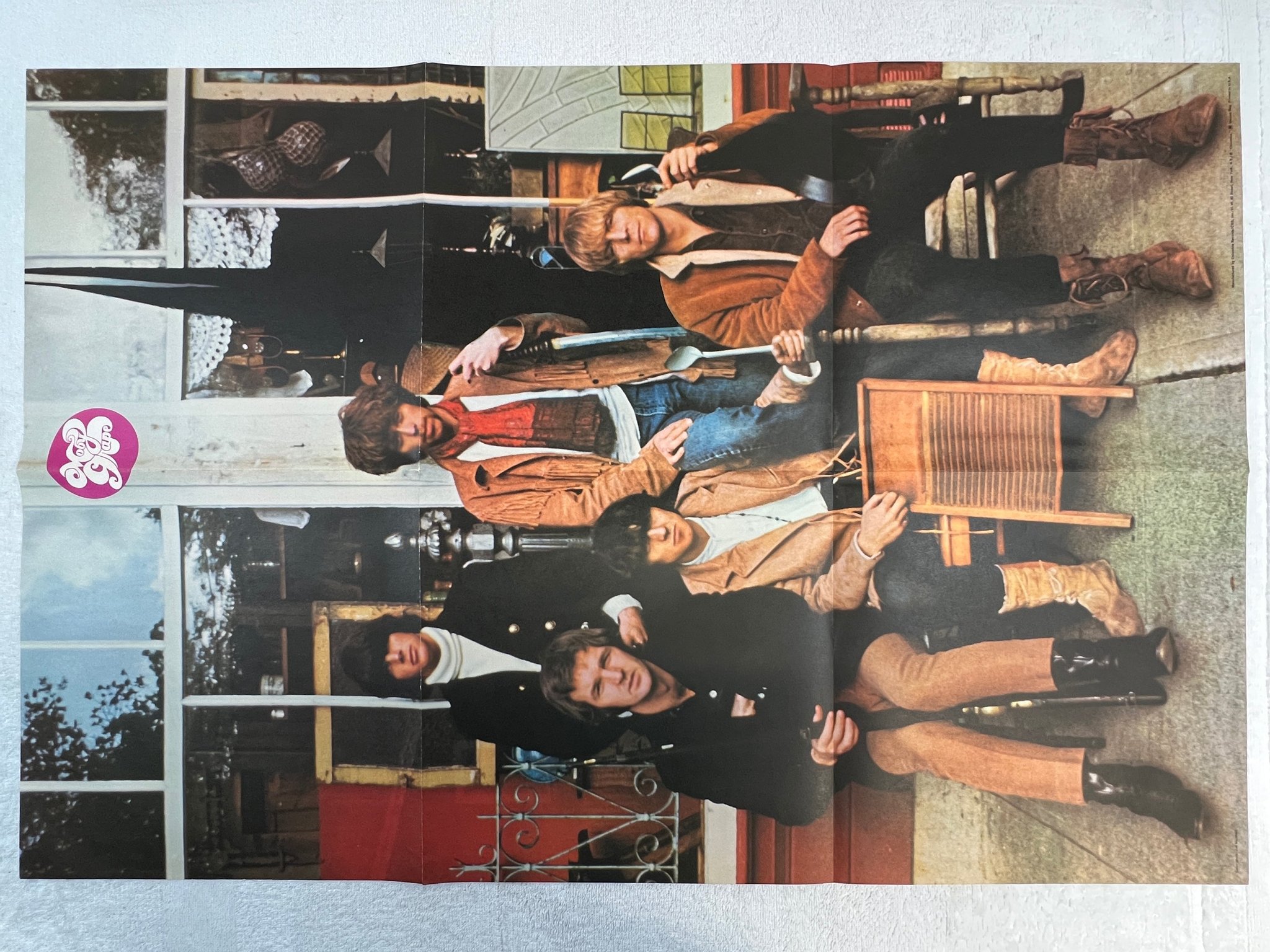 Omslagsbild för skivan MOBY GRAPE s/t LP -67 US COLUMBIA CS 9498 uncensored cover + poster 