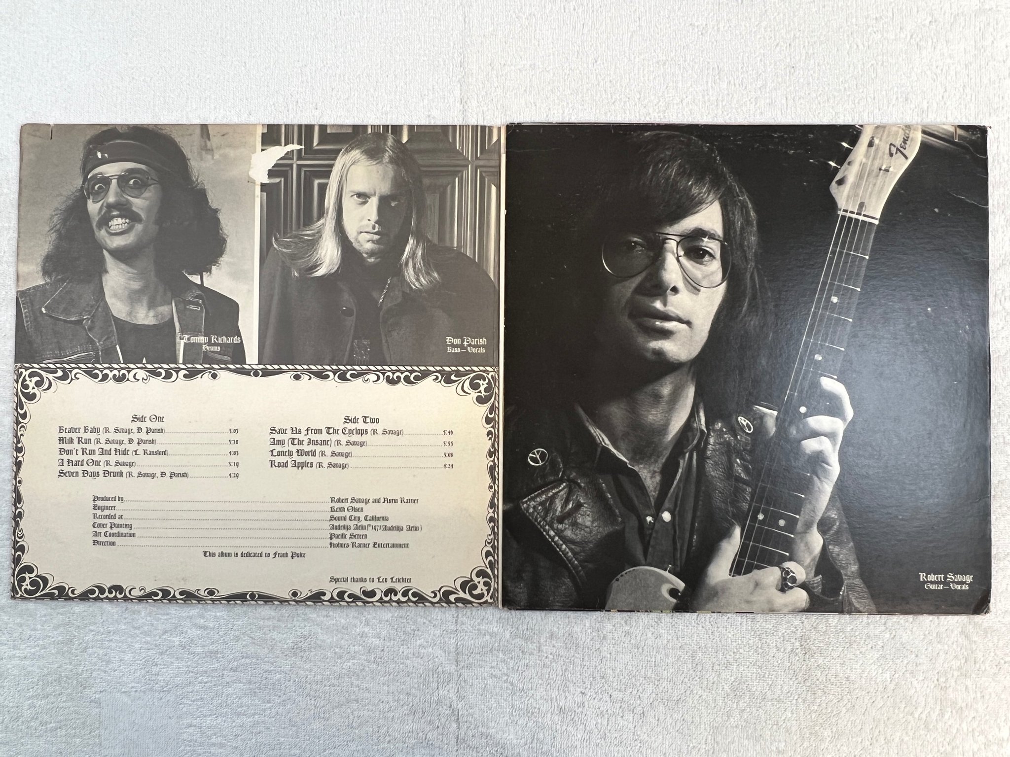 Omslagsbild för skivan ROBERT SAVAGE the aventures of LP US PARAMOUNT PAS 6016