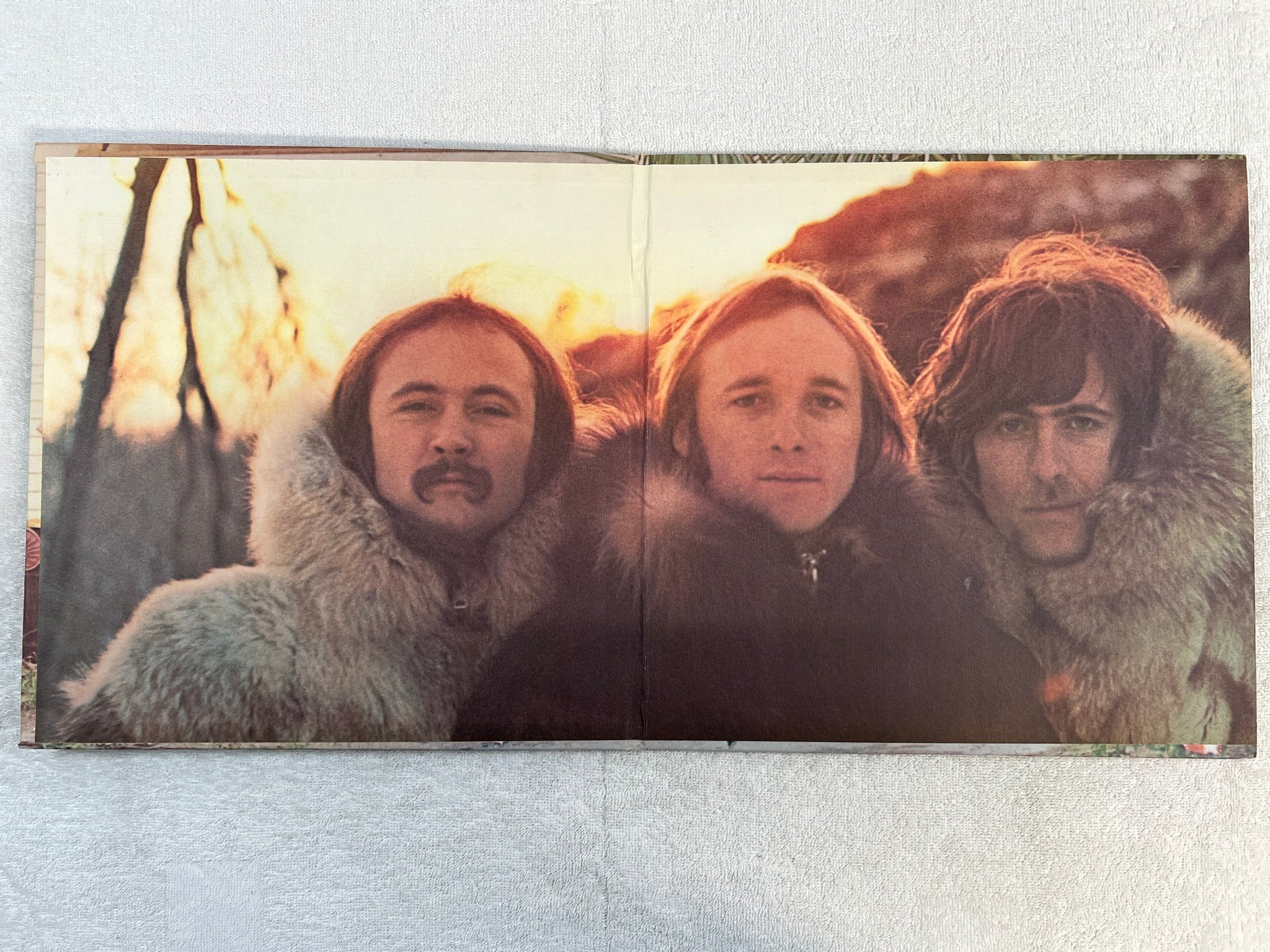 Omslagsbild för skivan CROSBY STILLS / NASH s/t LP US ATLANTIC SD 8229 