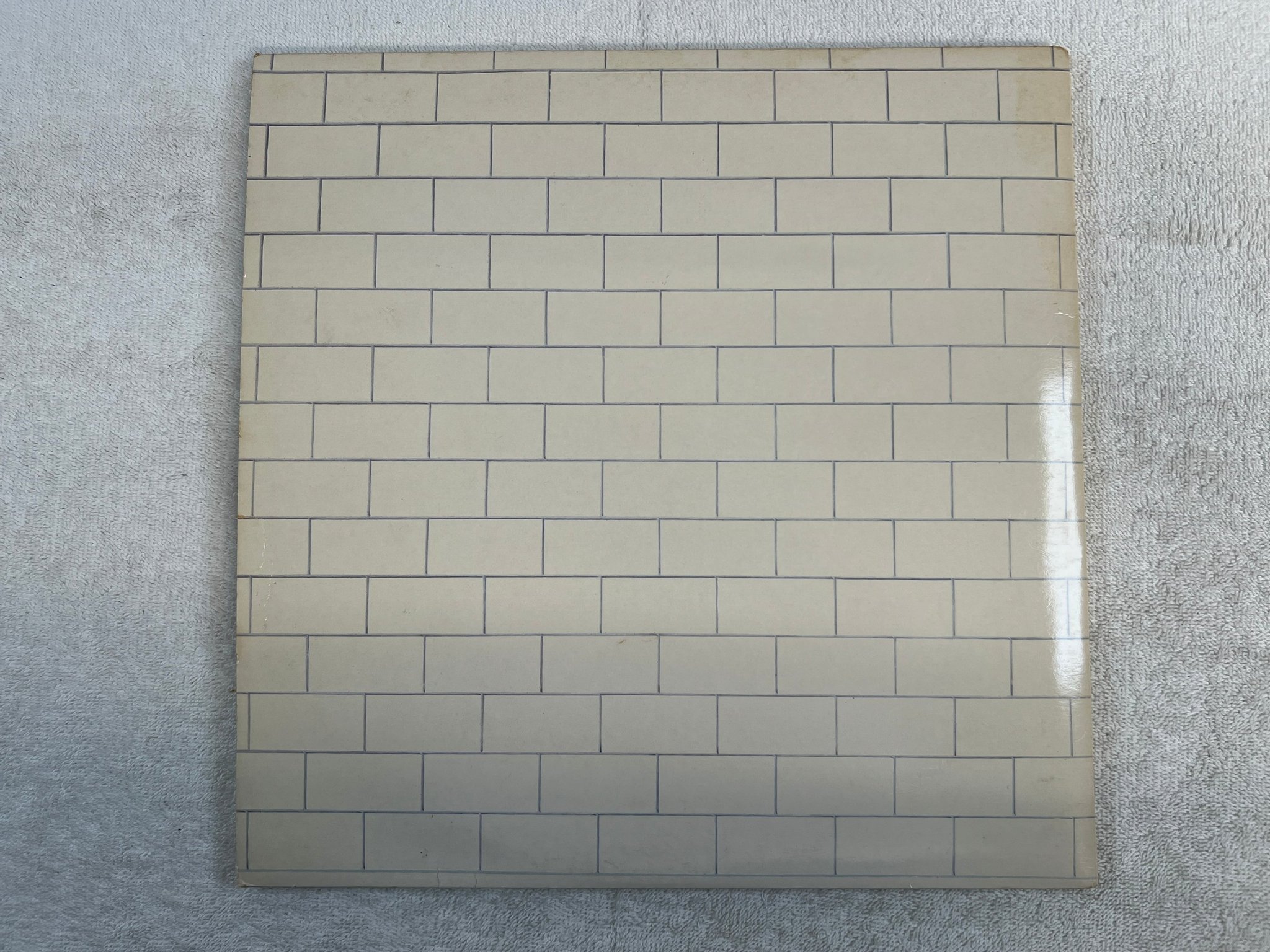 Omslagsbild för skivan PINK FLOYD the wall 2xLP -79 Swe HARVEST 7C 156-63410 
