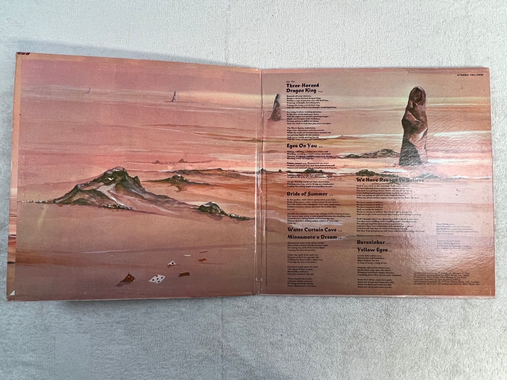 Omslagsbild för skivan JADE WARRIOR releaded LP US VERTIGO VEL-1009