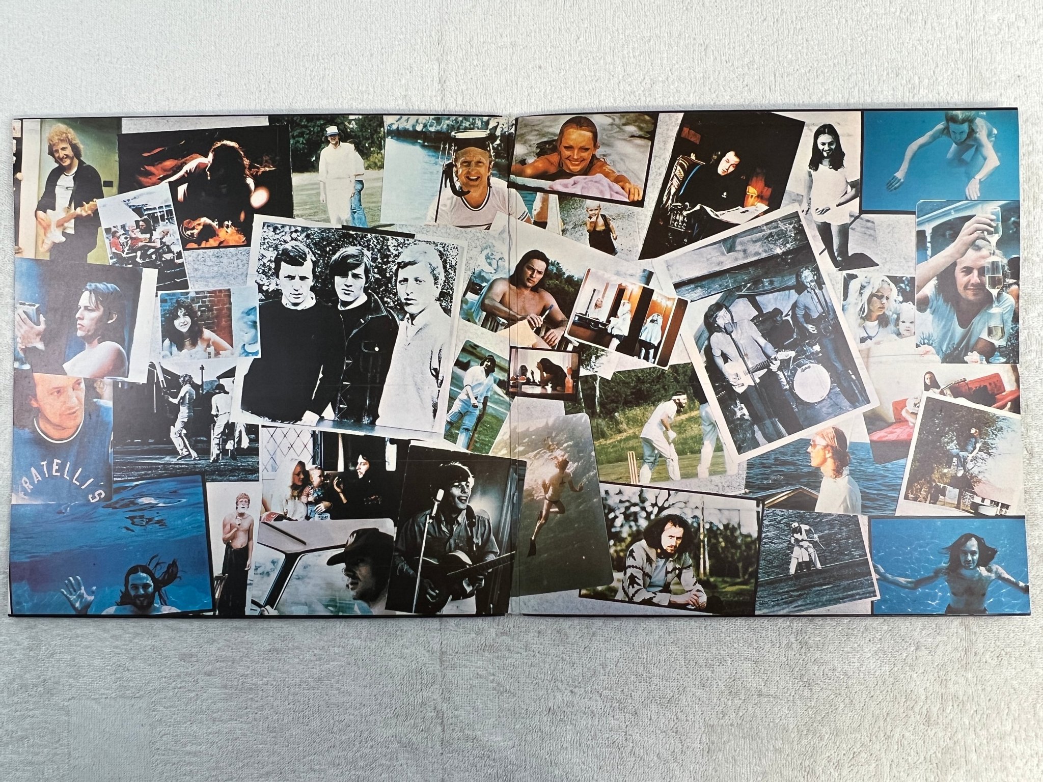 Omslagsbild för skivan DAVID GILMOUR s/t LP -78 ncb HARVEST 7C 064-60774