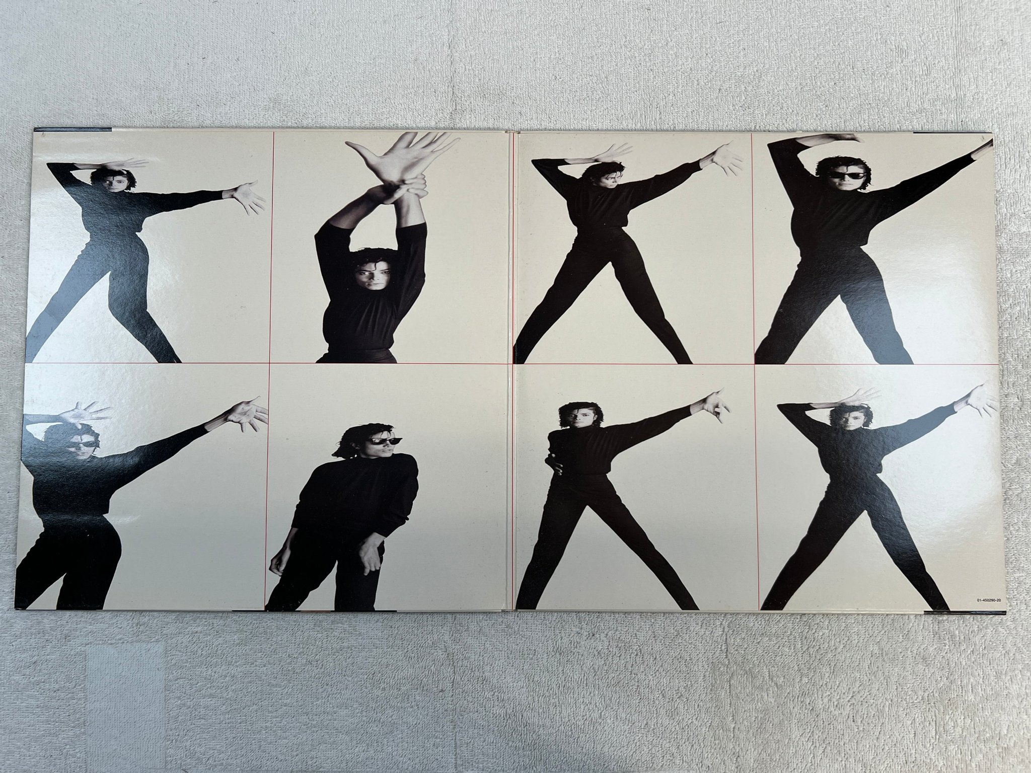 Omslagsbild för skivan MICHAEL JACKSON bad LP -87 Hol EPIC EPC 4502901