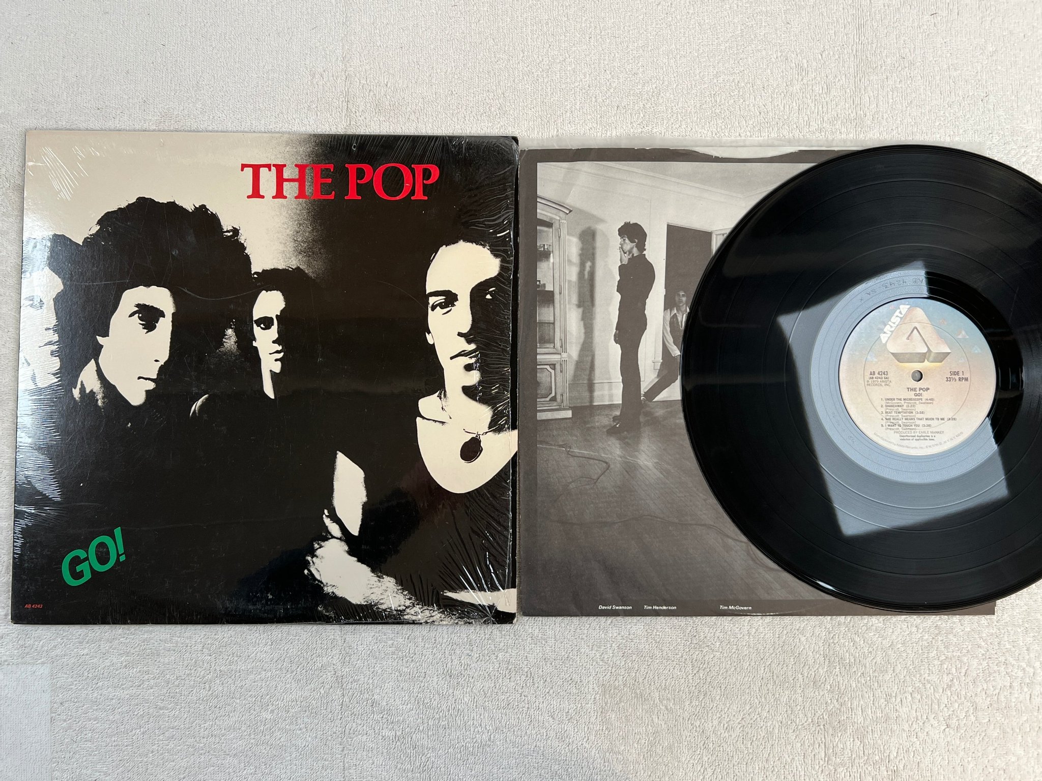 Omslagsbild för skivan THE POP go! LP -79 US ARISTA AB 4243
