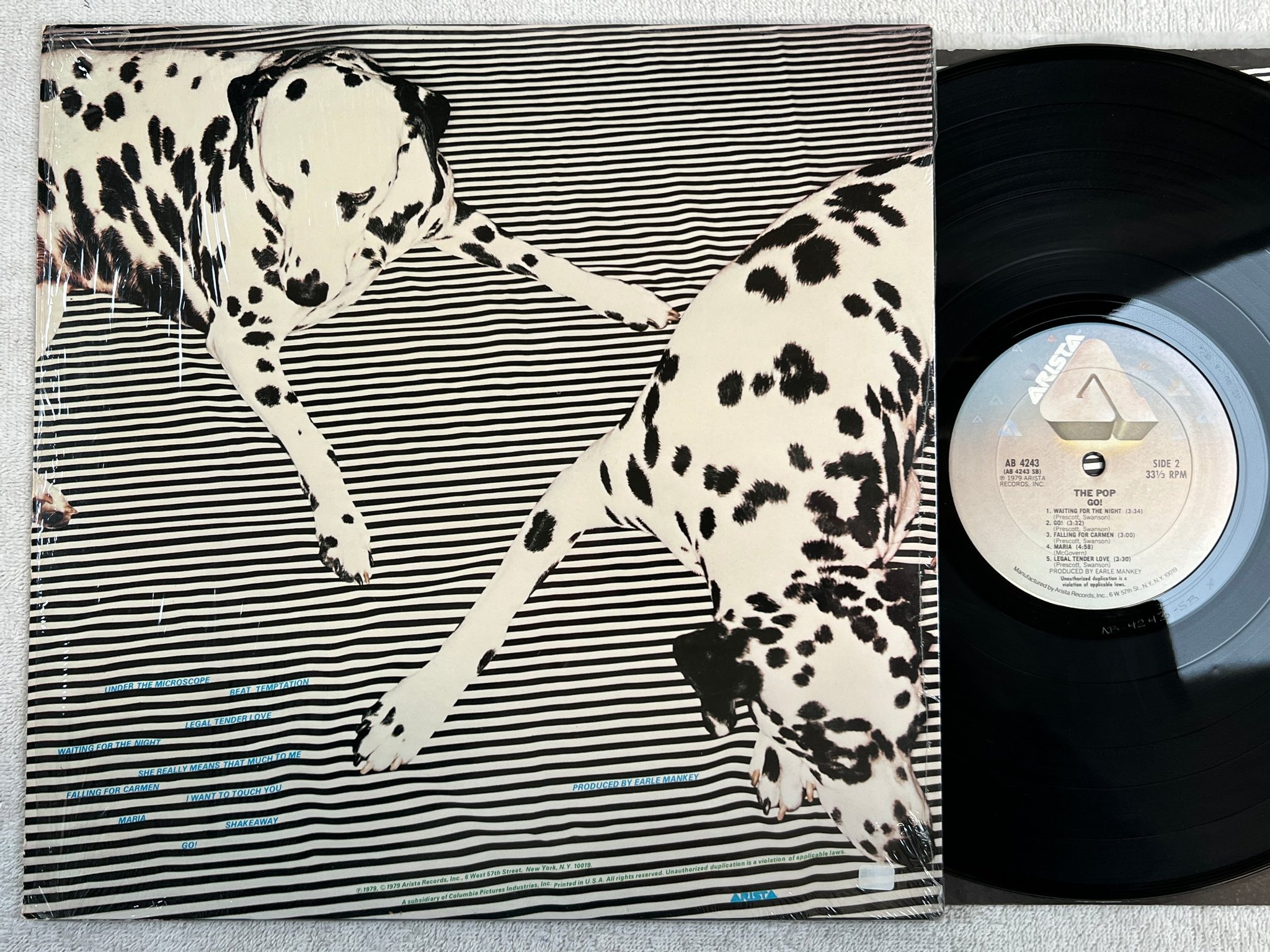 Omslagsbild för skivan THE POP go! LP -79 US ARISTA AB 4243