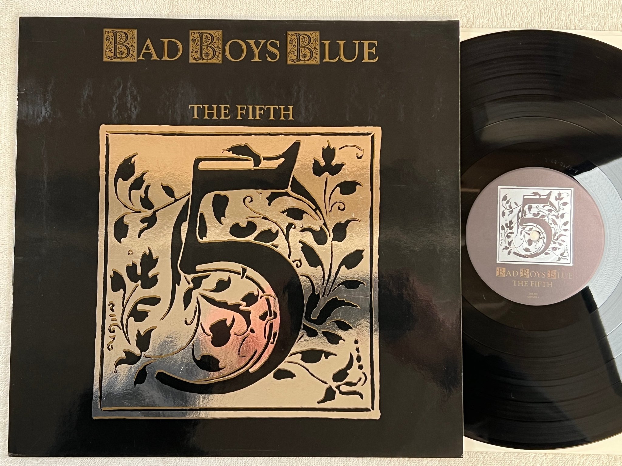 Omslagsbild för skivan BAD BOYS BLUE the fifth LP -89 Ger COCONUT 210 291 synth-pop