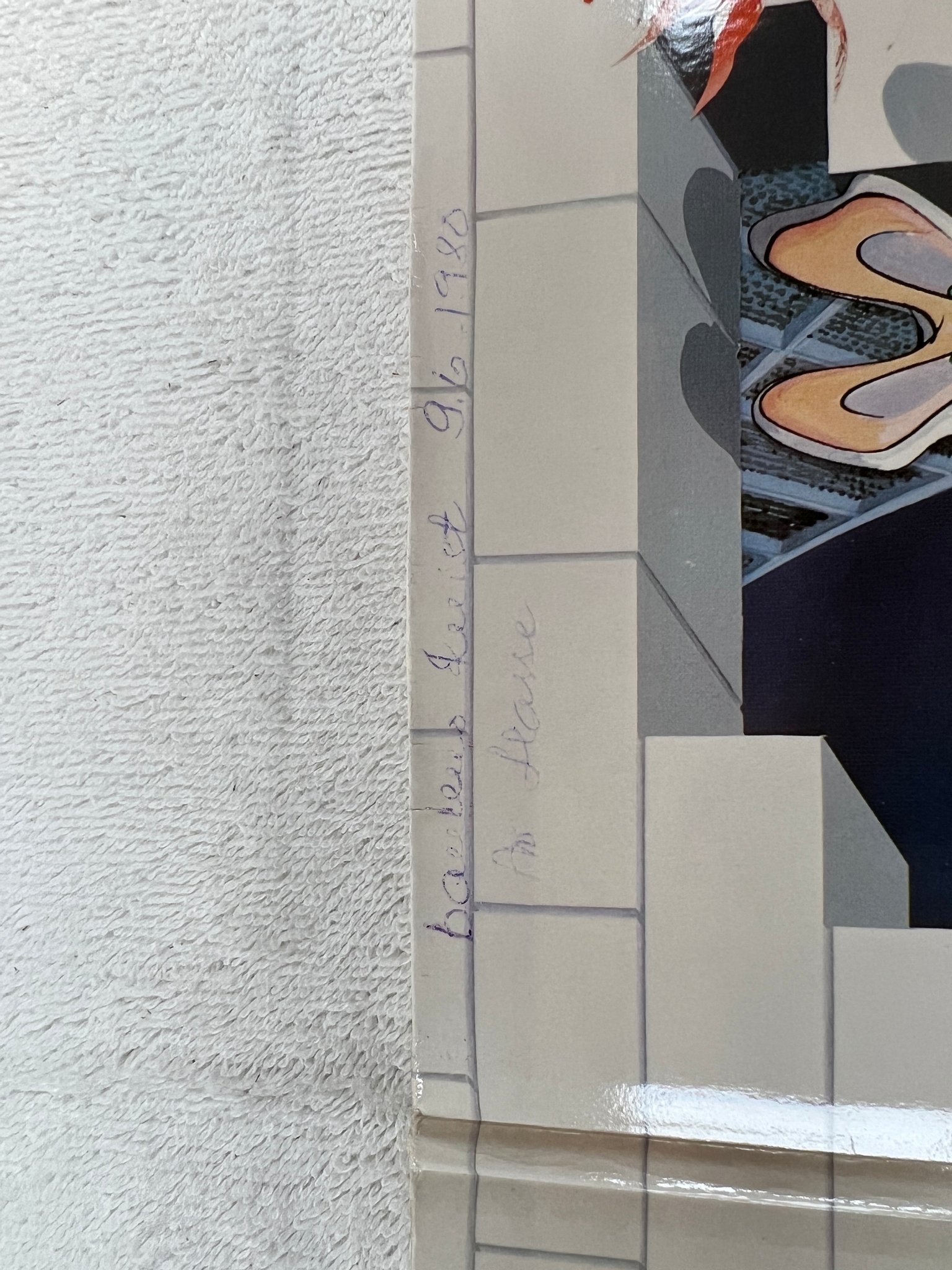 Omslagsbild för skivan PINK FLOYD the wall 2xLP -79 Ger HARVEST 1C 198-63411