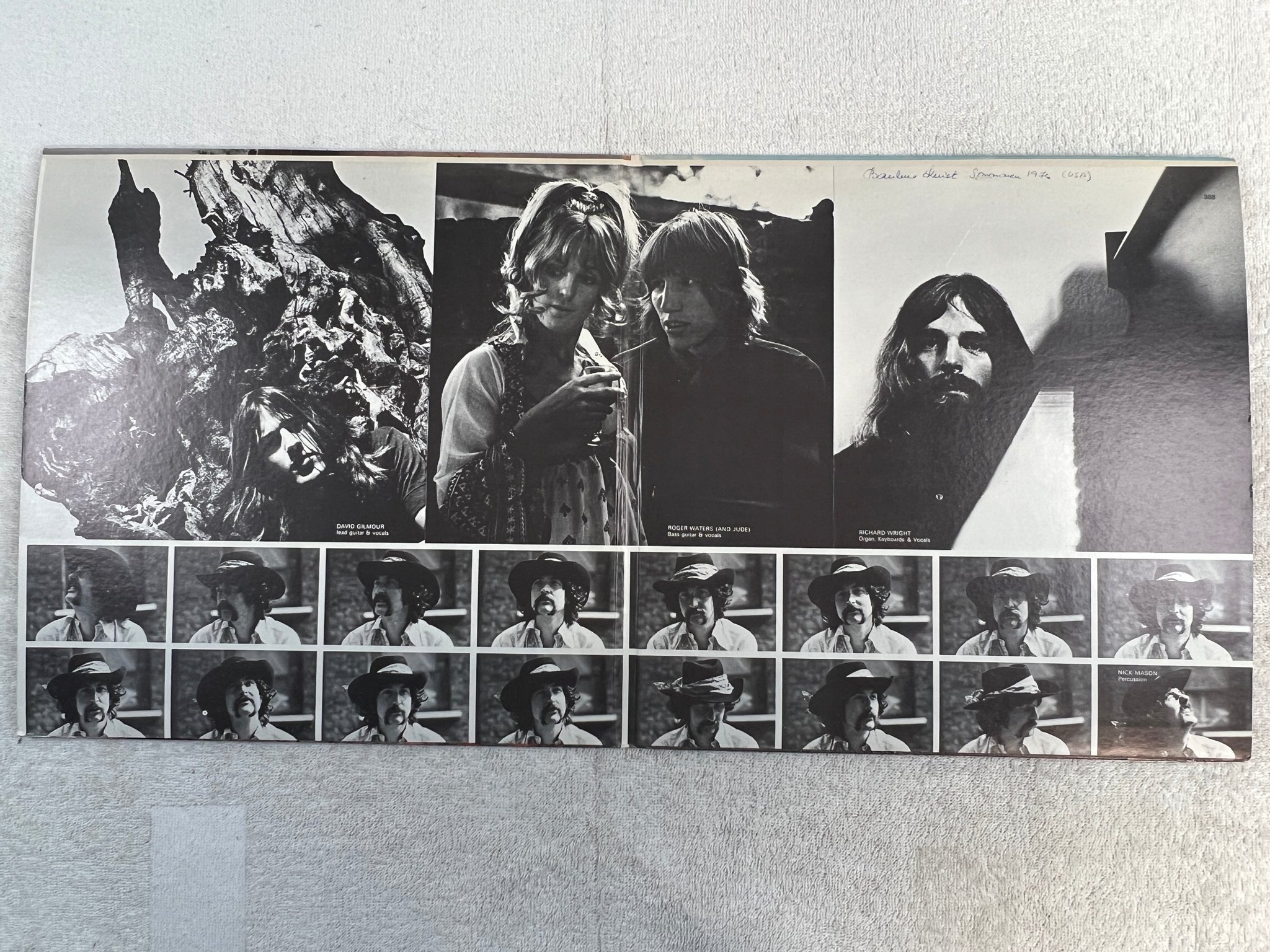 Omslagsbild för skivan PINK FLOYD ummagumma 2xLP US HARVEST STBB-388