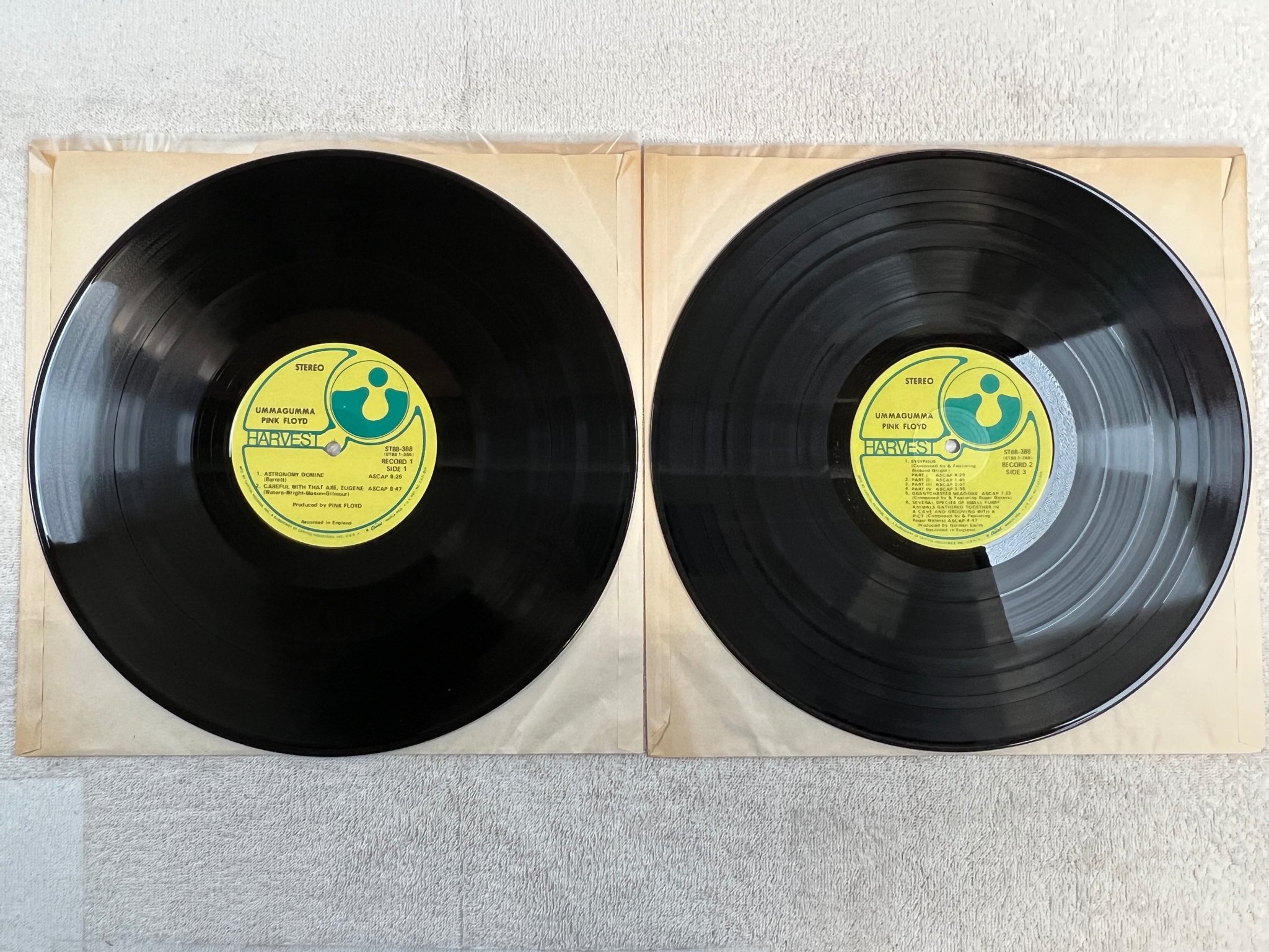 Omslagsbild för skivan PINK FLOYD ummagumma 2xLP US HARVEST STBB-388