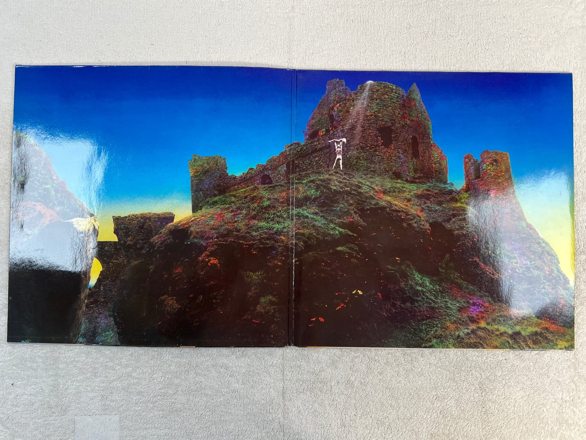 Omslagsbild för skivan LED ZEPPELIN houses of the holy LP Ger ATLANTIC K 50014