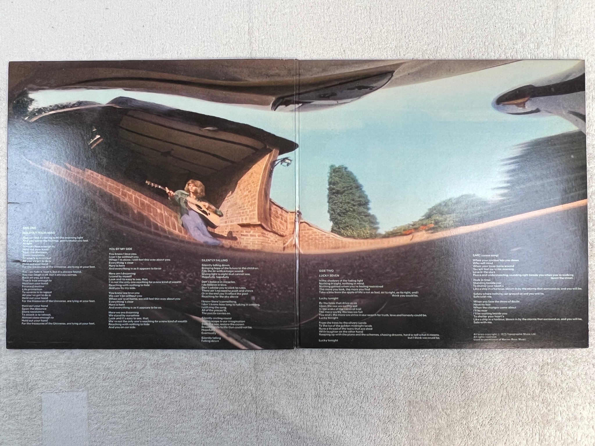 Omslagsbild för skivan CHRIS SQUIRE fish out of water LP -75 US ST 753511