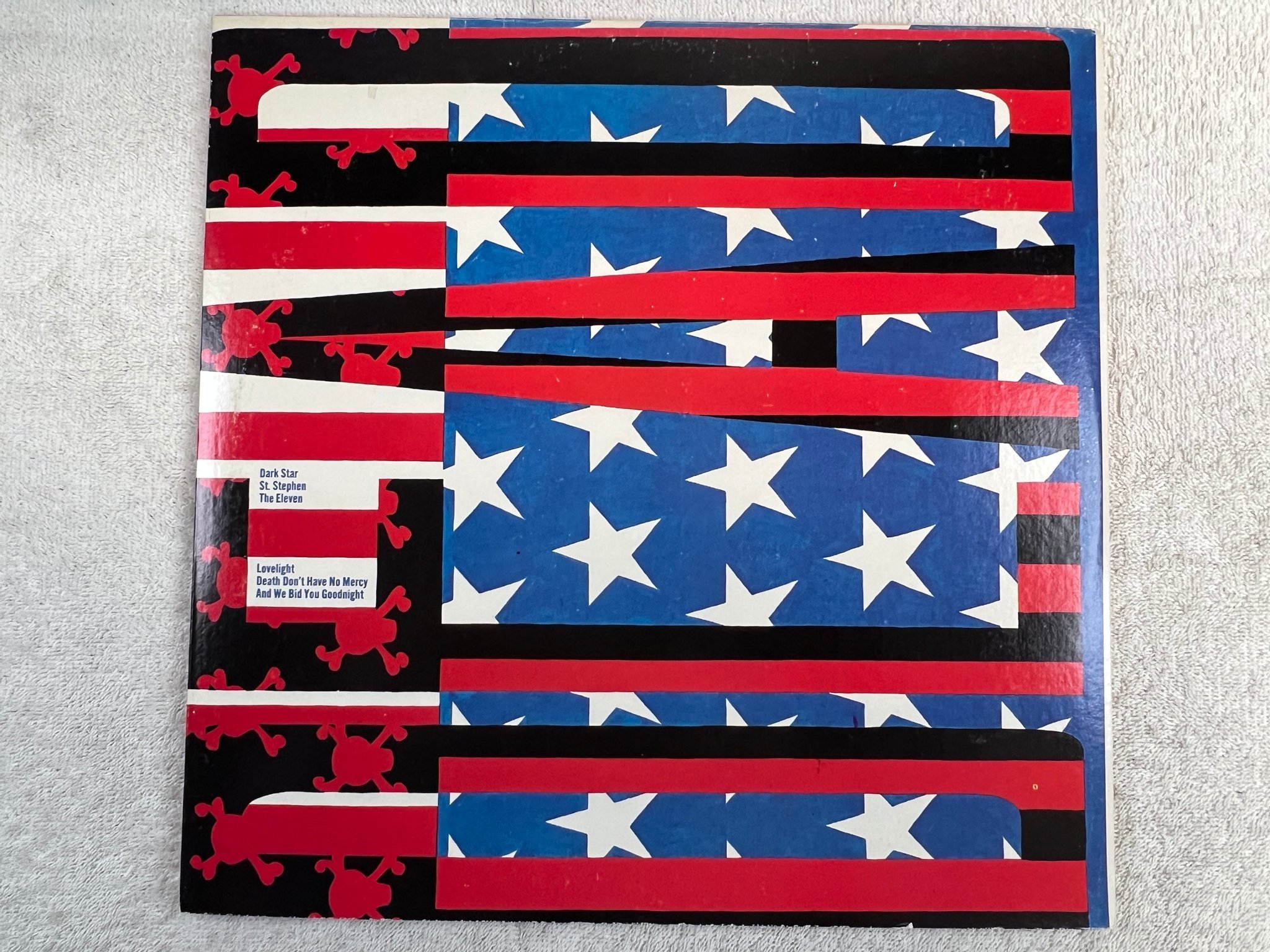 Omslagsbild för skivan GRATEFUL DEAD live / dead LP US WARNER BROS 2WS 1830