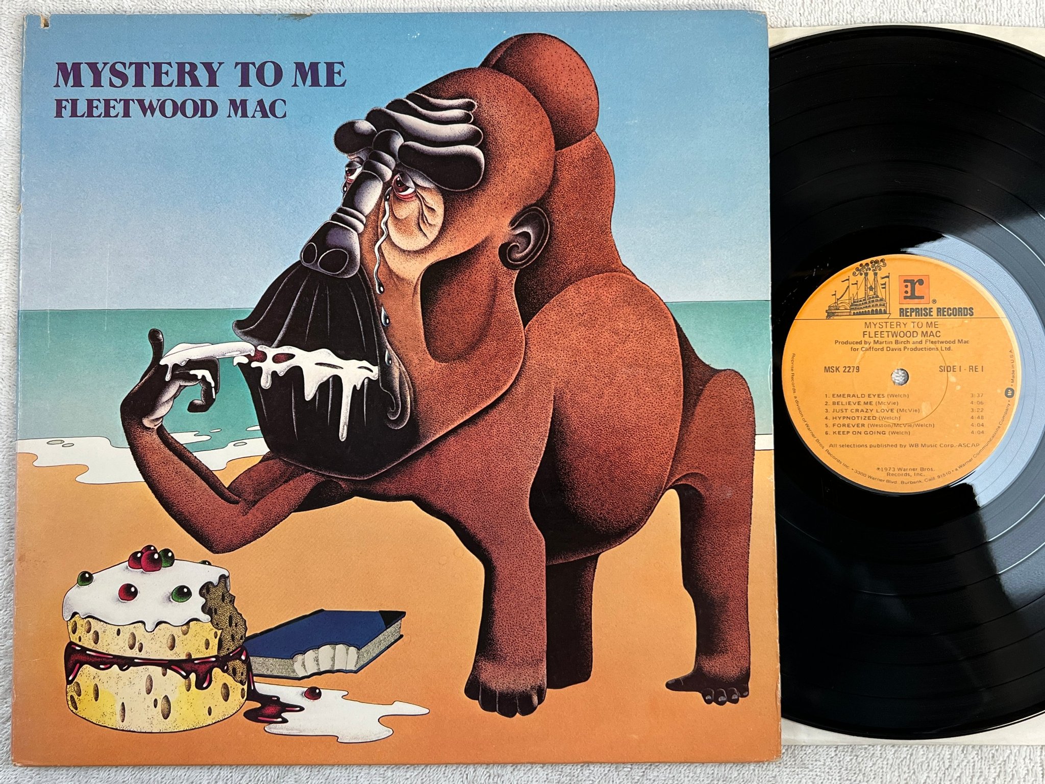Omslagsbild för skivan FLEETWOOD MAC mystery to me LP re US REPRISE MSK 2279