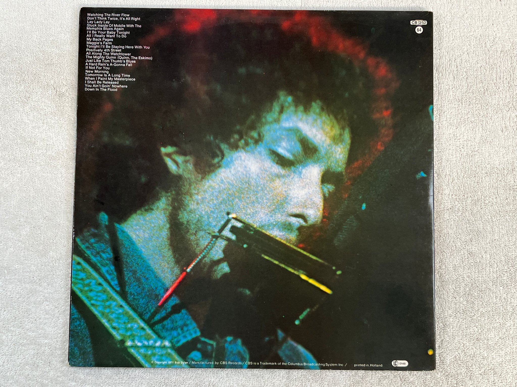 Omslagsbild för skivan BOB DYLAN greatest hits 2xLP -78 Hol CBS 67239