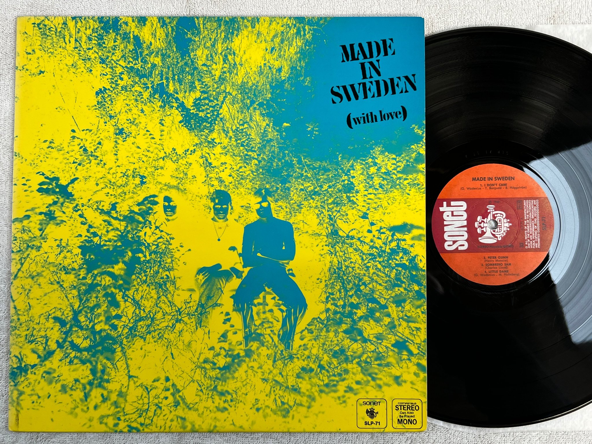 Omslagsbild för skivan MADE IN SWEDEN s/t LP -68 Swe SONET SLP 71 ** heavy vinyl **