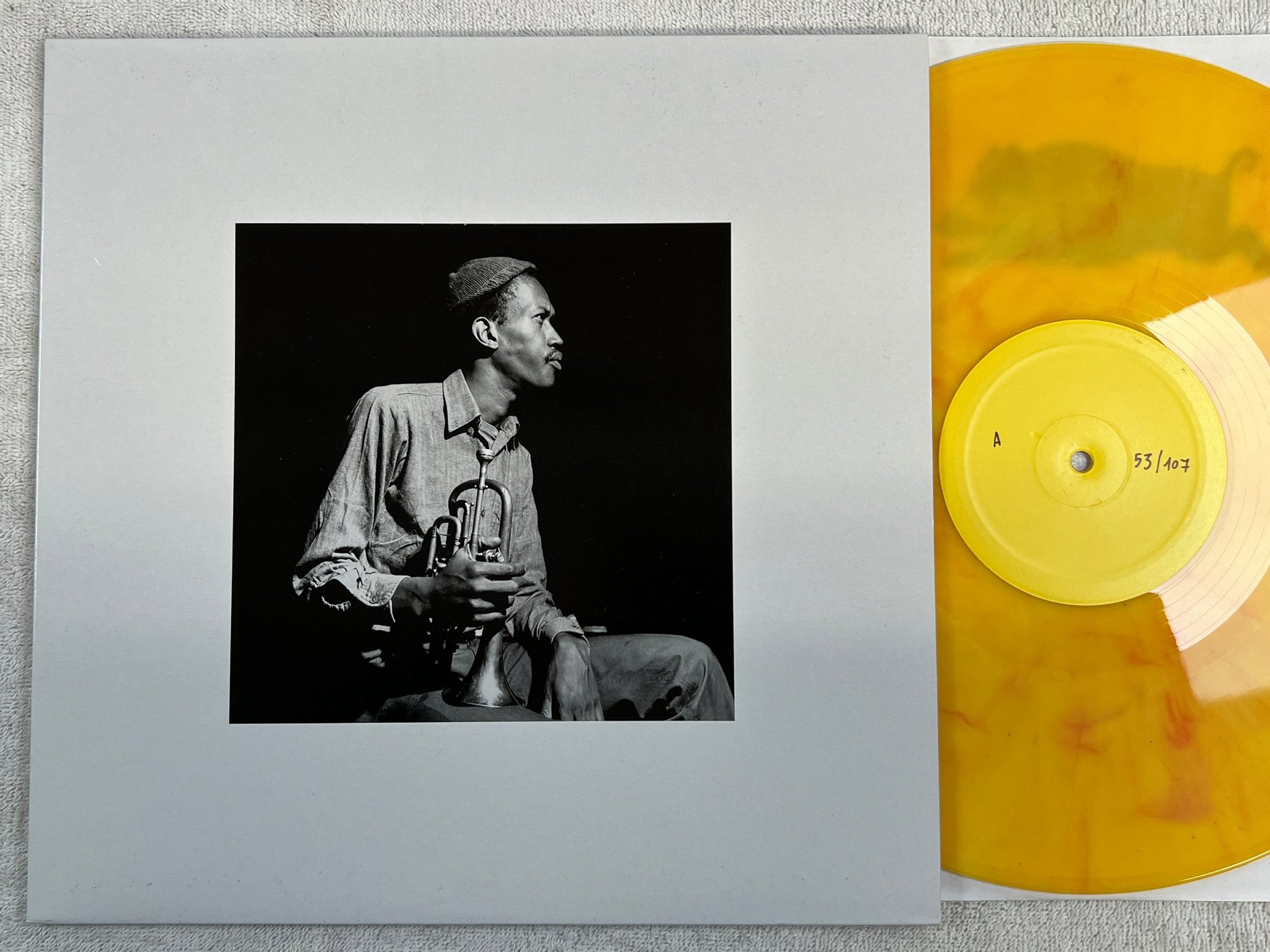 Omslagsbild för skivan Don Cherry New York Total Music Co -Live In Frankfurt 1968 LP ltd #53/107 ** rar