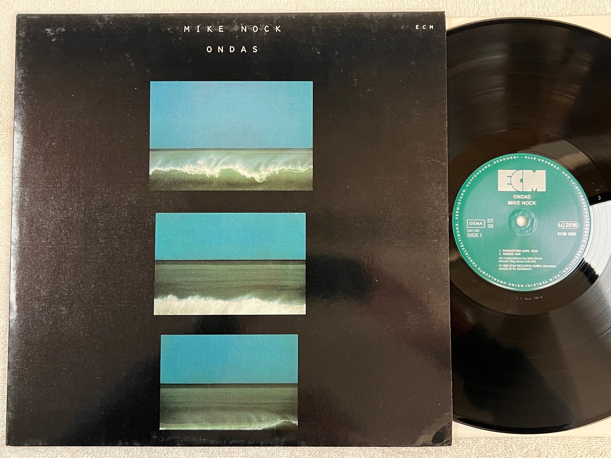 Omslagsbild för skivan MIKE NOCK ondas LP -82 Ger ECM 1220