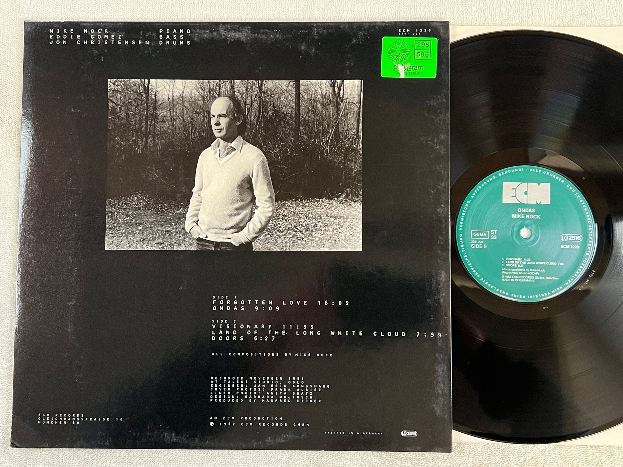 Omslagsbild för skivan MIKE NOCK ondas LP -82 Ger ECM 1220