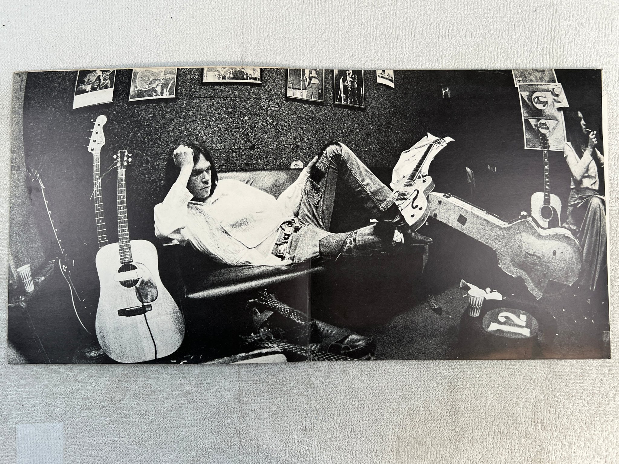 Omslagsbild för skivan NEIL YOUNG after the gold rush LP Ger REPRISE RS 6383