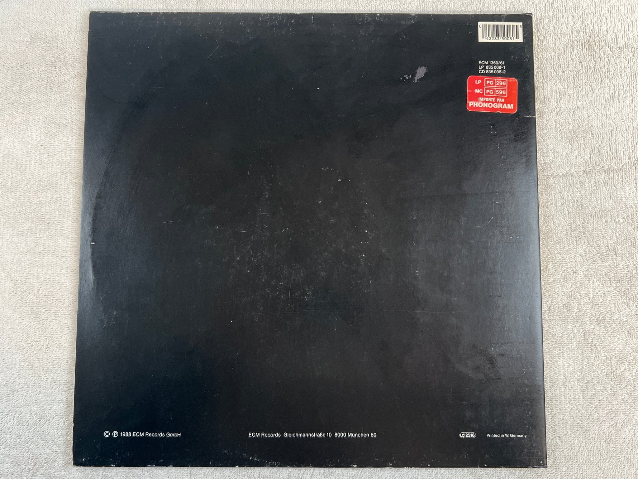 Omslagsbild för skivan KEITH JARRETT TRIO still live 2xLP re Ger ECM 835 008-1