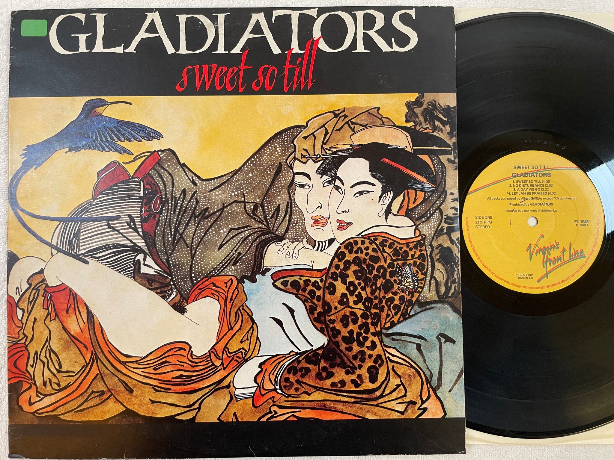 Omslagsbild för skivan THE GLADIATORS Sweet So Till LP -79 UK FRONT LINE FL 1048