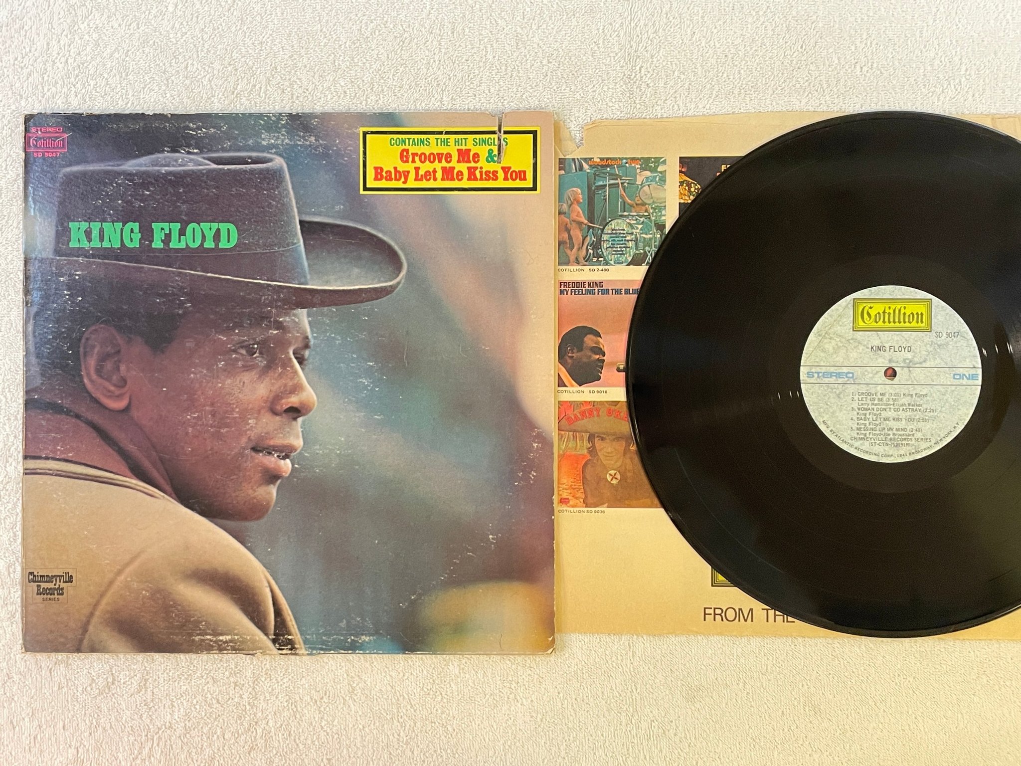 Omslagsbild för skivan KING FLOYD s/t LP -71 US COTILLION SD 9047 soul 