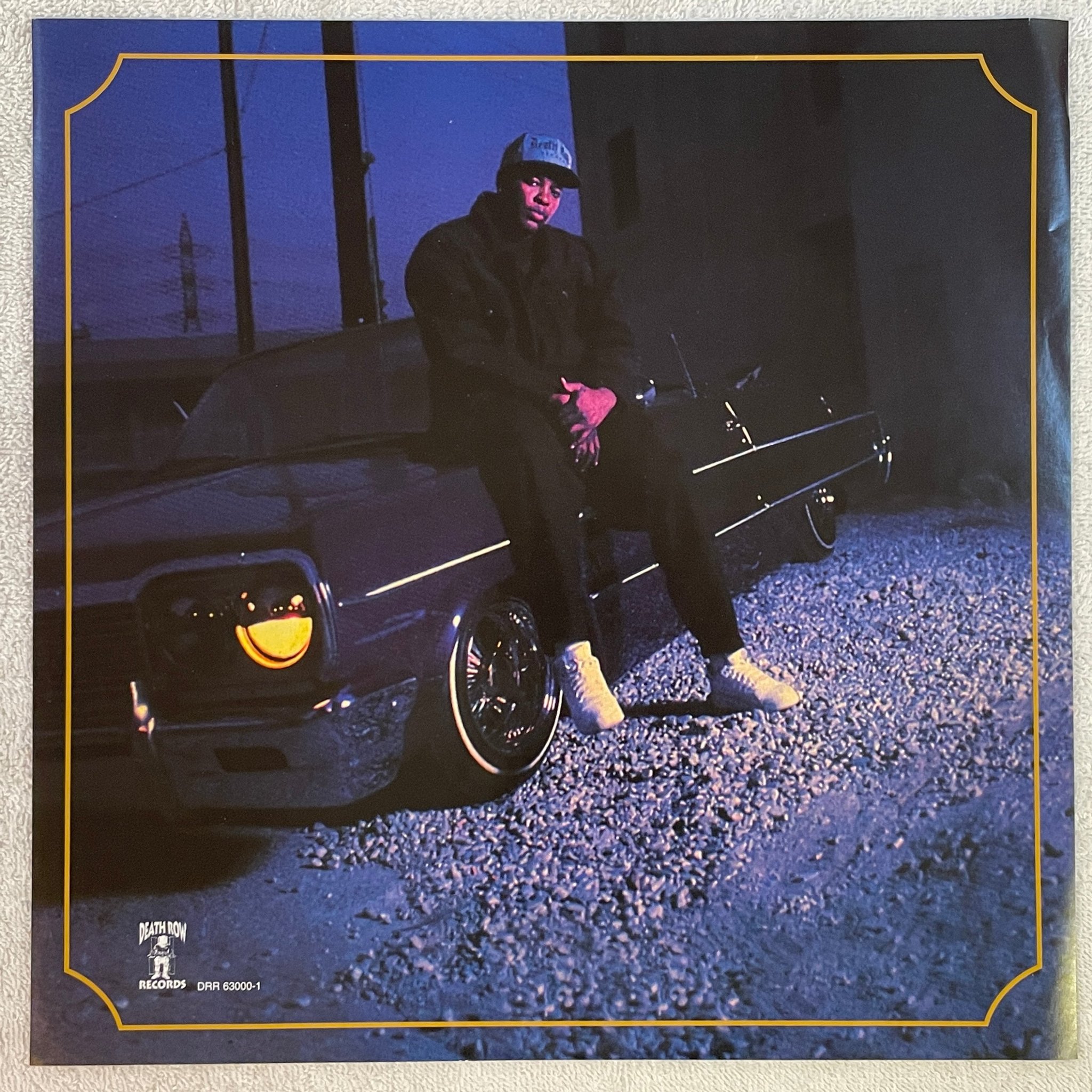 Omslagsbild för skivan DR DRE chronic 2xLP re US DEATH ROW DRR 63000-1