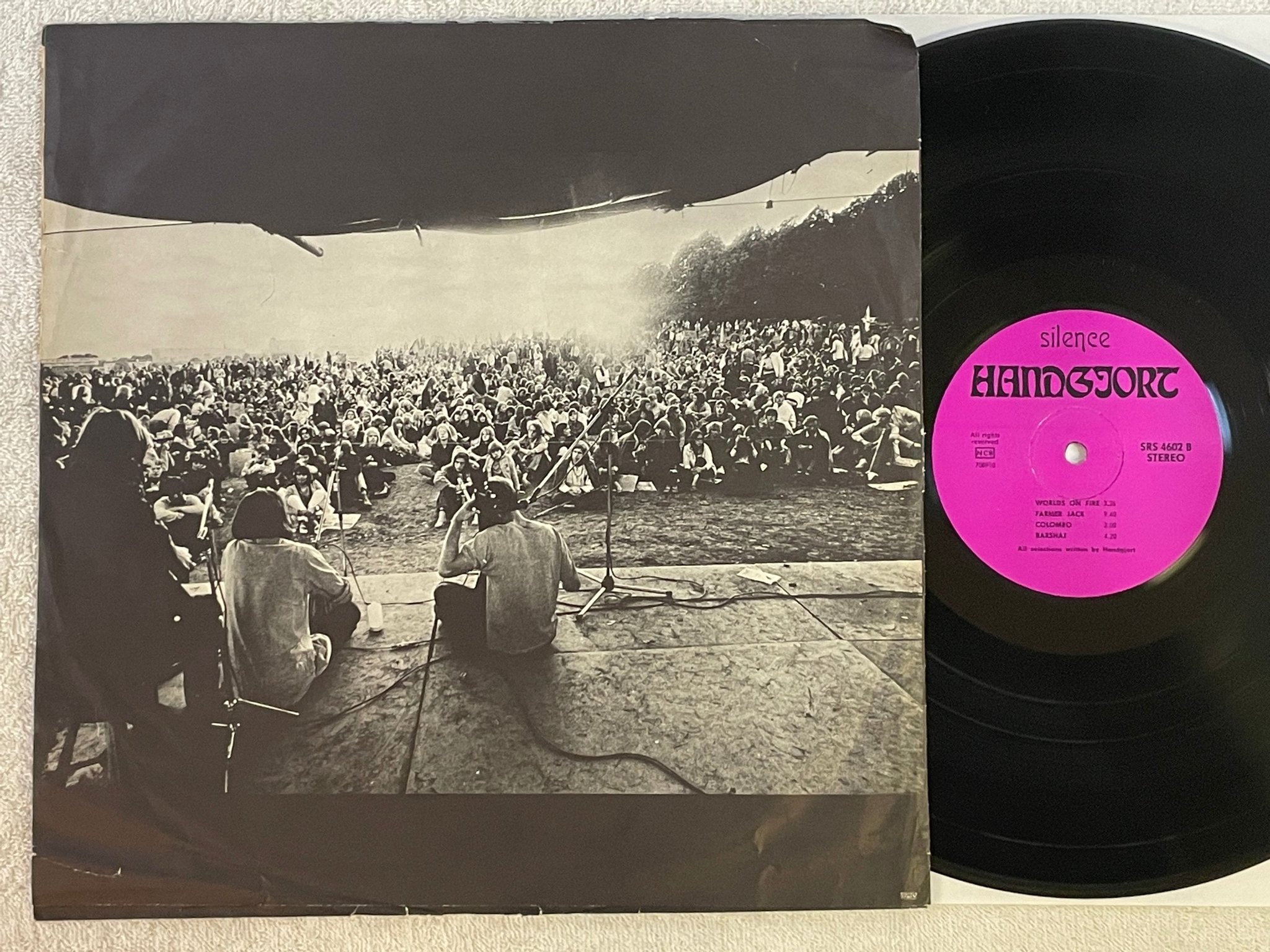 Omslagsbild för skivan Obs utan omslag ! ! HANDGJORT LP re -73 Swe SILENCE SRS 4602 