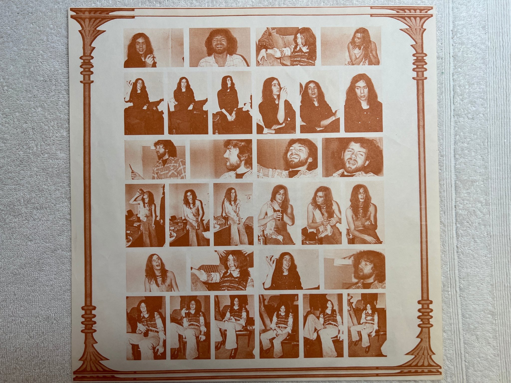 Omslagsbild för skivan CAMEL Mirage LP -74 UK DERAM SML 1107