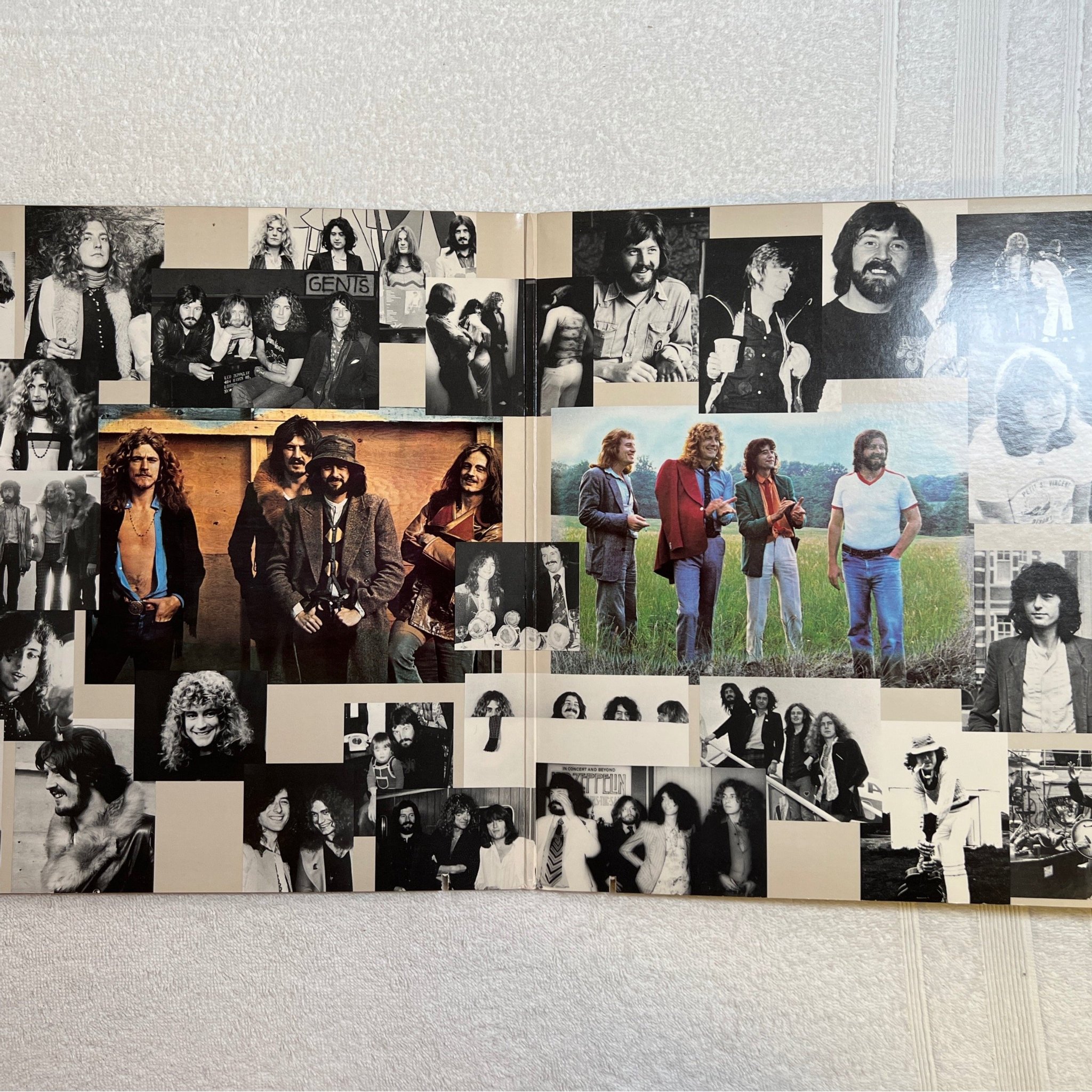 Omslagsbild för skivan LED ZEPPELIN coda LP -82 US SWAN SONG SS 90051-1