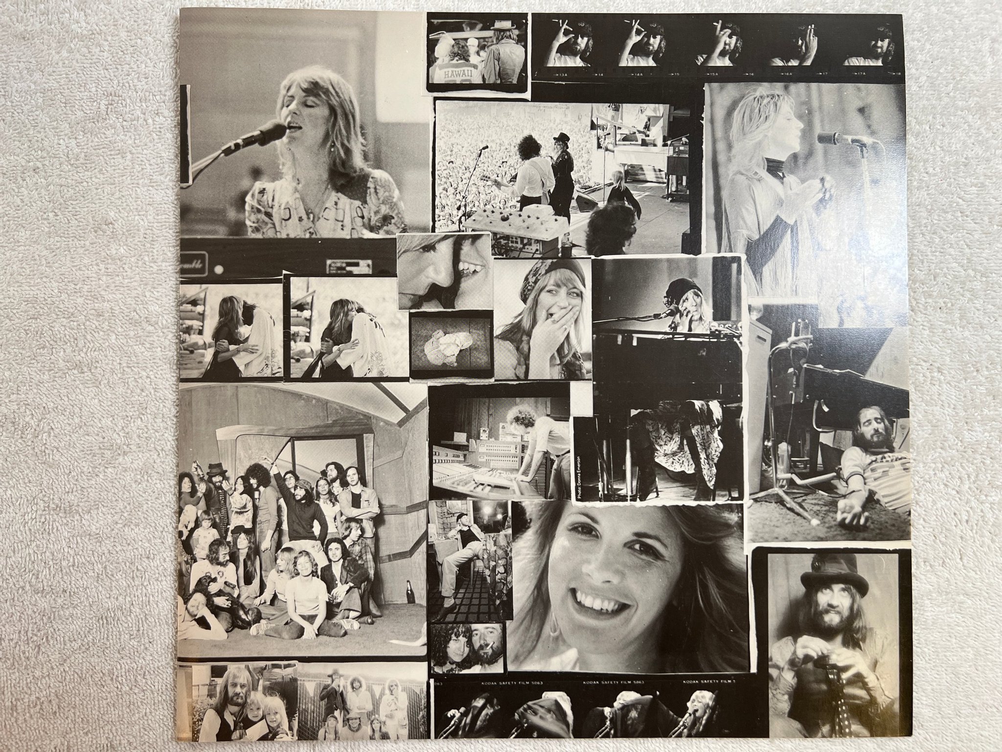 Omslagsbild för skivan FLEETWOOD MAC rumours LP -77 Can WARNER BROS BSK 3010