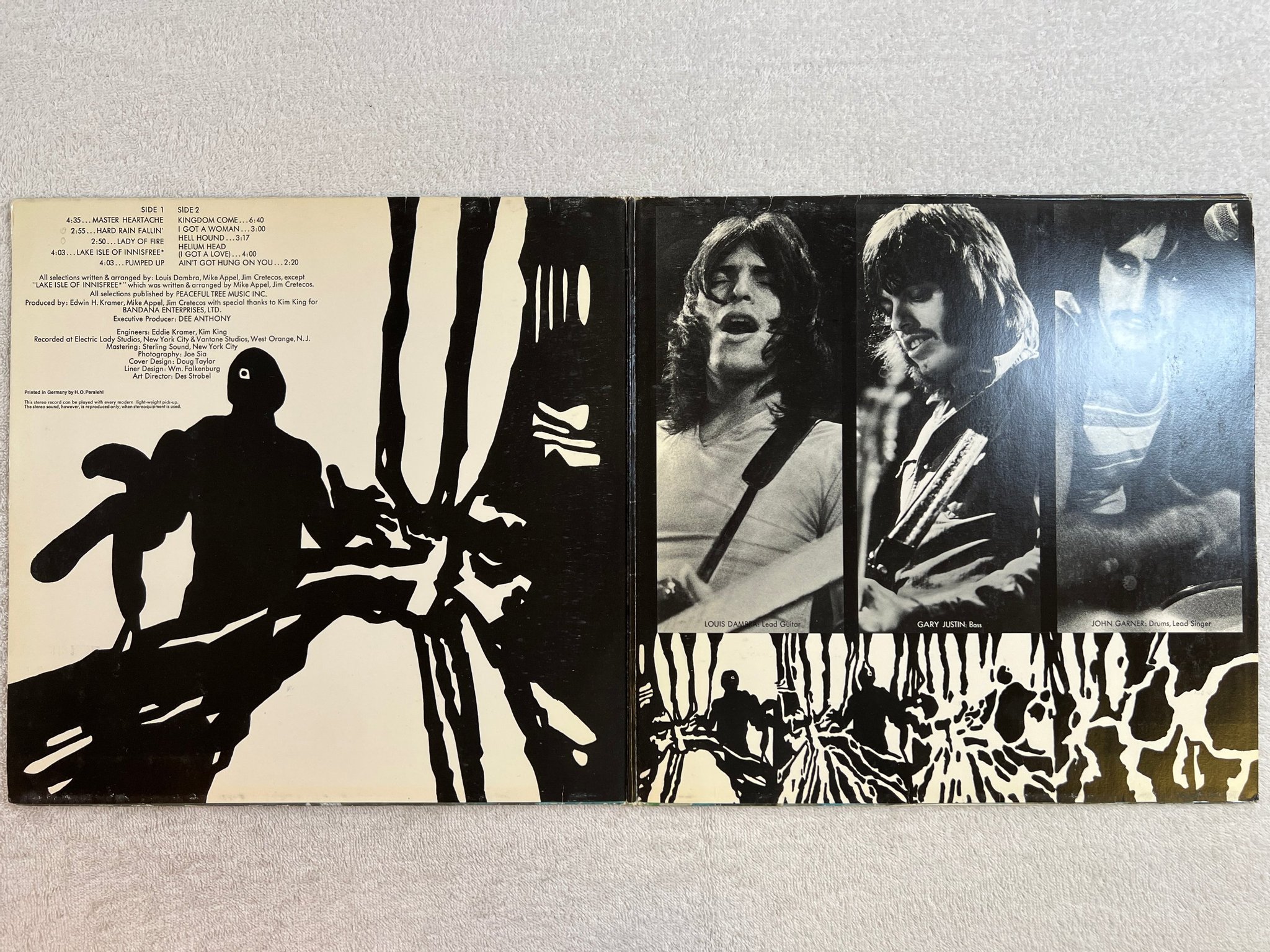 Omslagsbild för skivan SIR LORD BALTIMORE kingdom come LP Ger MERCURY 6338 043